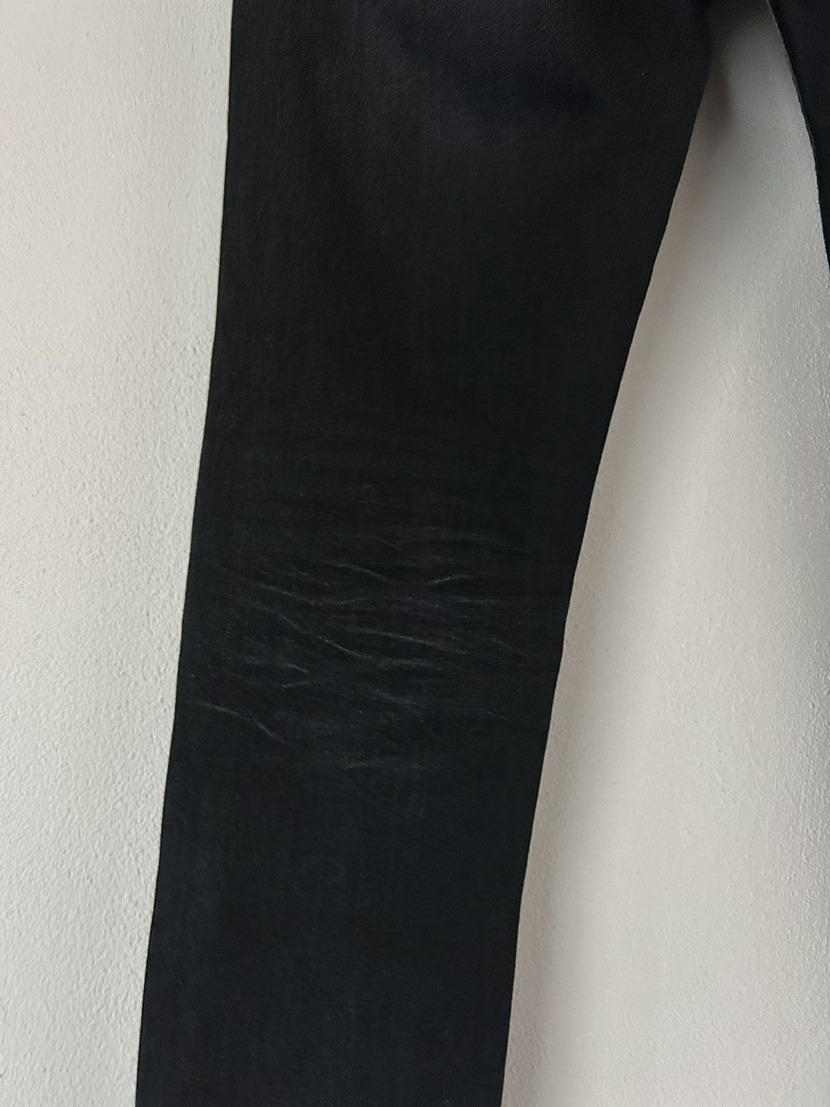 Balenciaga SS18 Archetype Destroyed Knee Black Jeans Size US 28 / EU 44 - 10 Thumbnail
