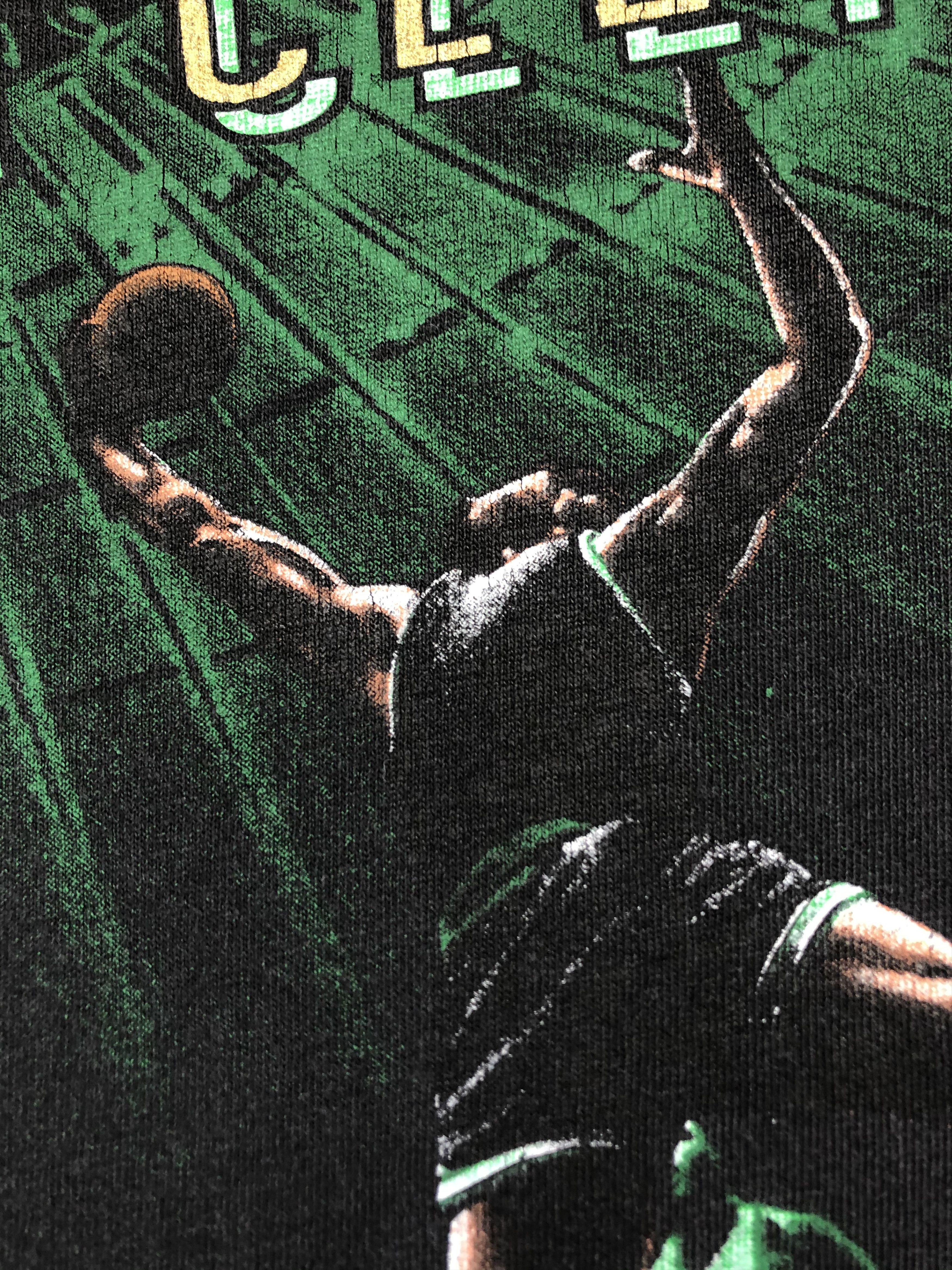 NBA × Nutmeg × Vintage Vintage NBA Boston Celtics Larry Bird Nutmeg Tee Y2K Rare Size US XL / EU 56 / 4 - 9 Thumbnail