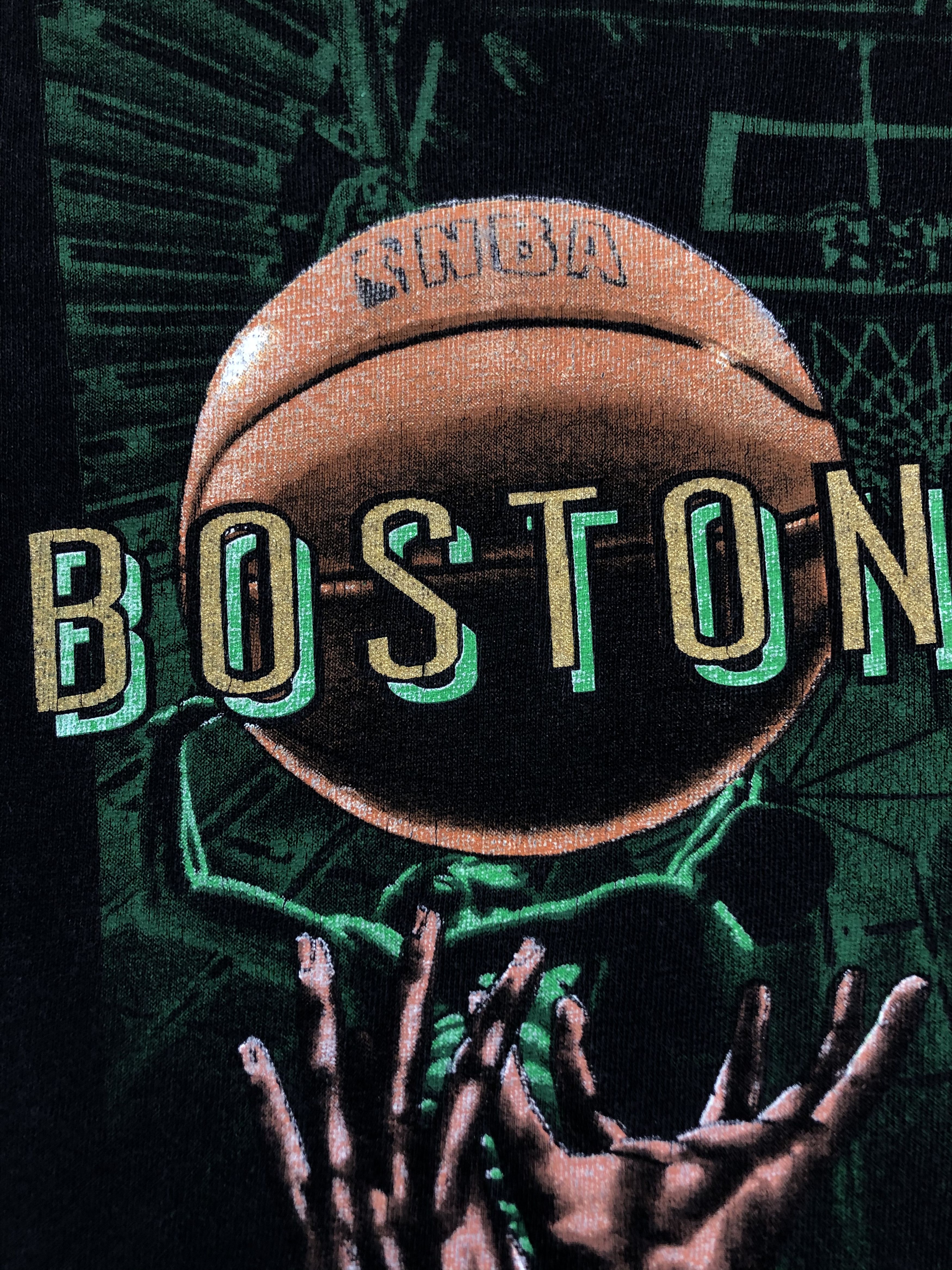 NBA × Nutmeg × Vintage Vintage NBA Boston Celtics Larry Bird Nutmeg Tee Y2K Rare Size US XL / EU 56 / 4 - 7 Thumbnail