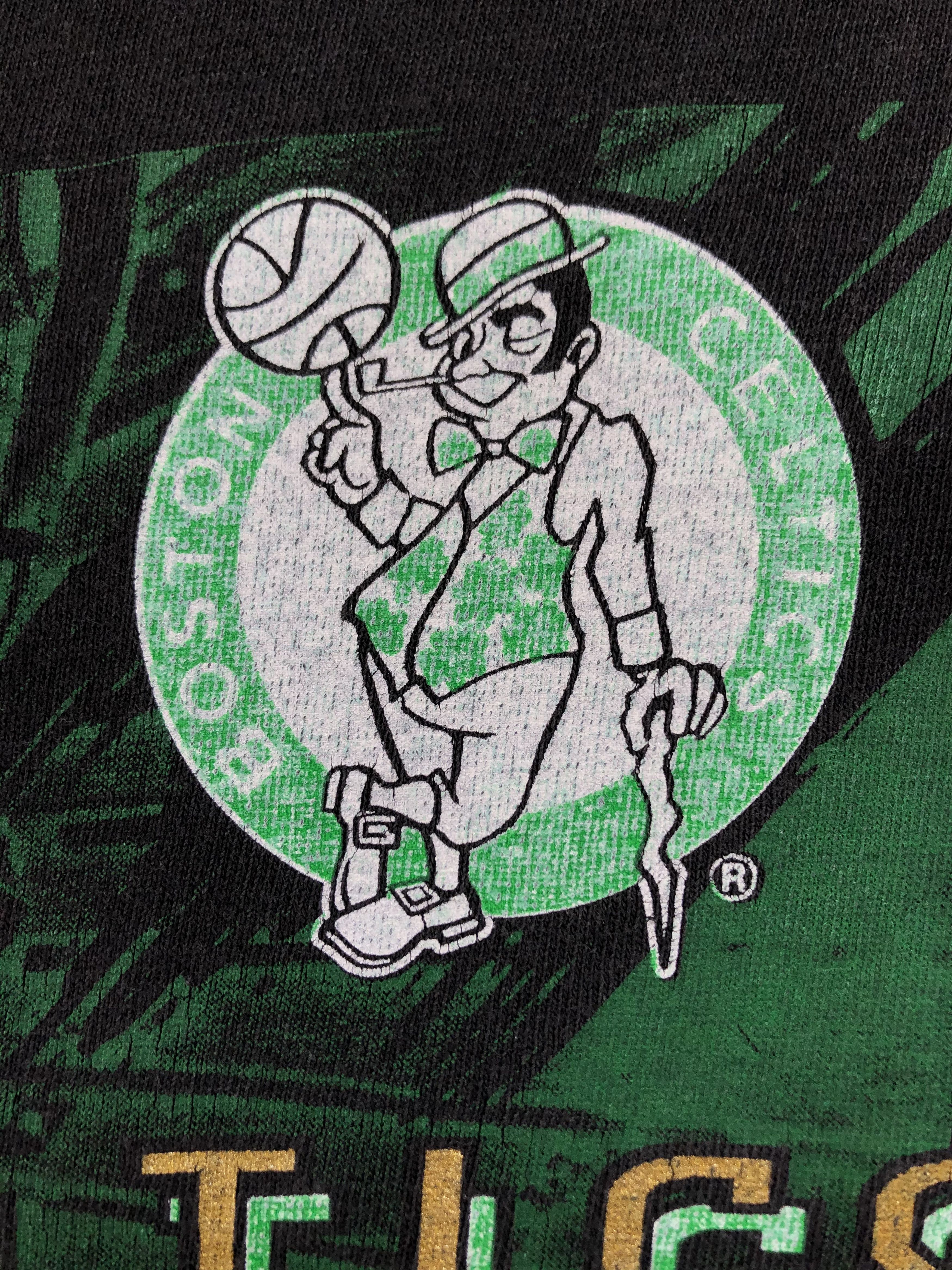 NBA × Nutmeg × Vintage Vintage NBA Boston Celtics Larry Bird Nutmeg Tee Y2K Rare Size US XL / EU 56 / 4 - 6 Thumbnail