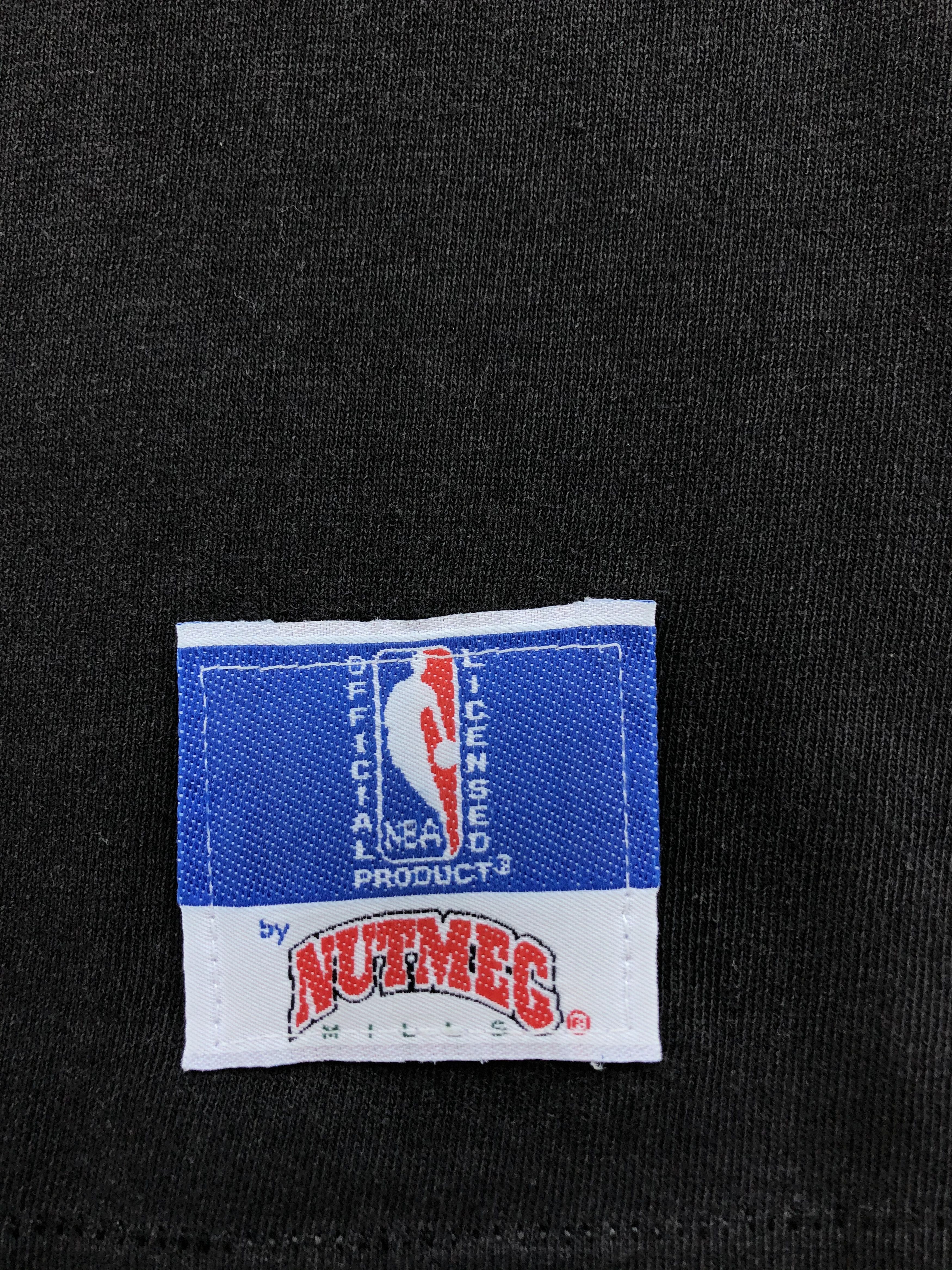 NBA × Nutmeg × Vintage Vintage NBA Boston Celtics Larry Bird Nutmeg Tee Y2K Rare Size US XL / EU 56 / 4 - 3 Thumbnail