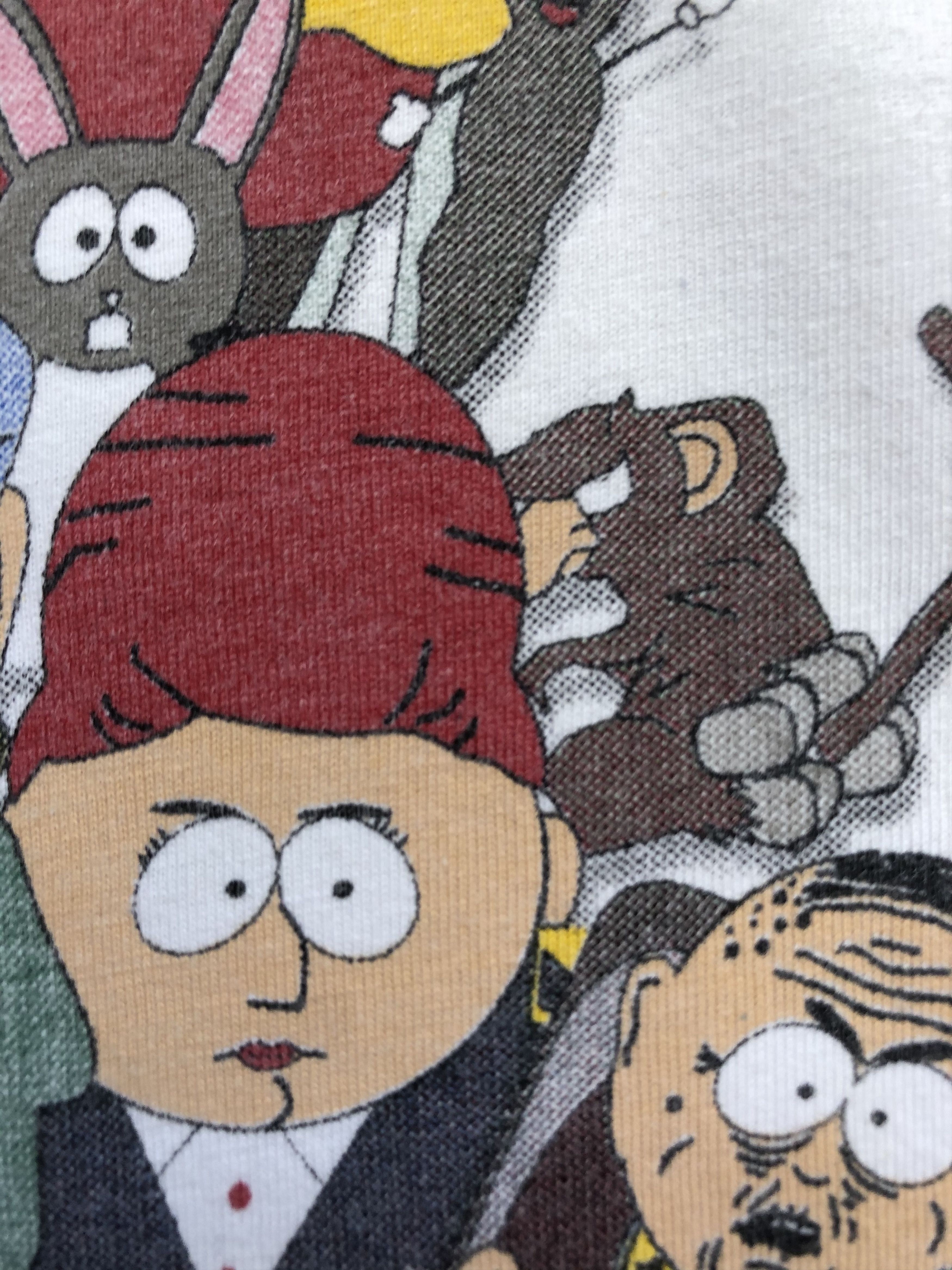Cartoon Network × Vintage Vintage South Park Tee Shirt Rare Hype Y2K Drill Size US S / EU 44-46 / 1 - 14 Thumbnail