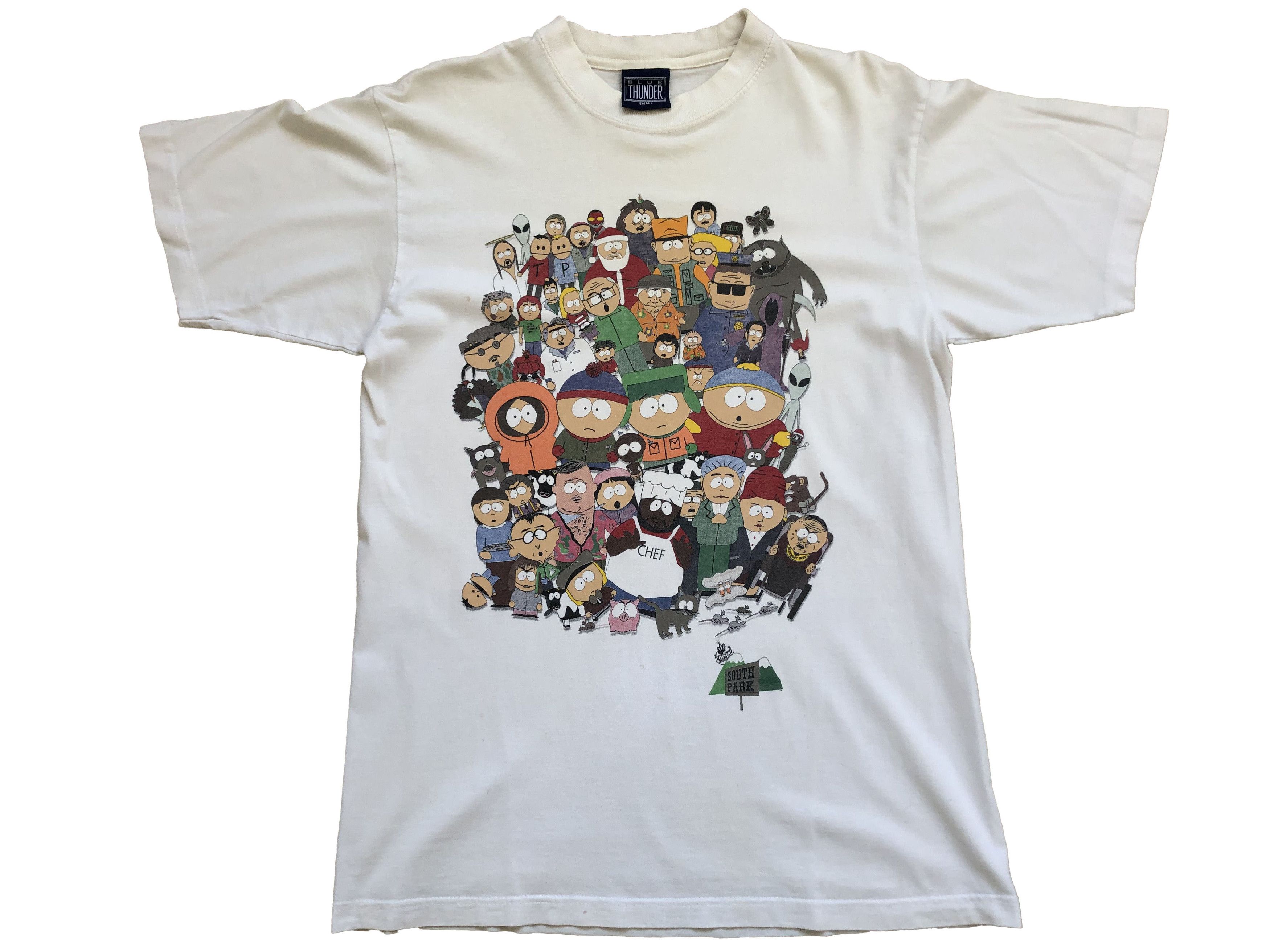 Cartoon Network × Vintage Vintage South Park Tee Shirt Rare Hype Y2K Drill Size US S / EU 44-46 / 1 - 1 Thumbnail