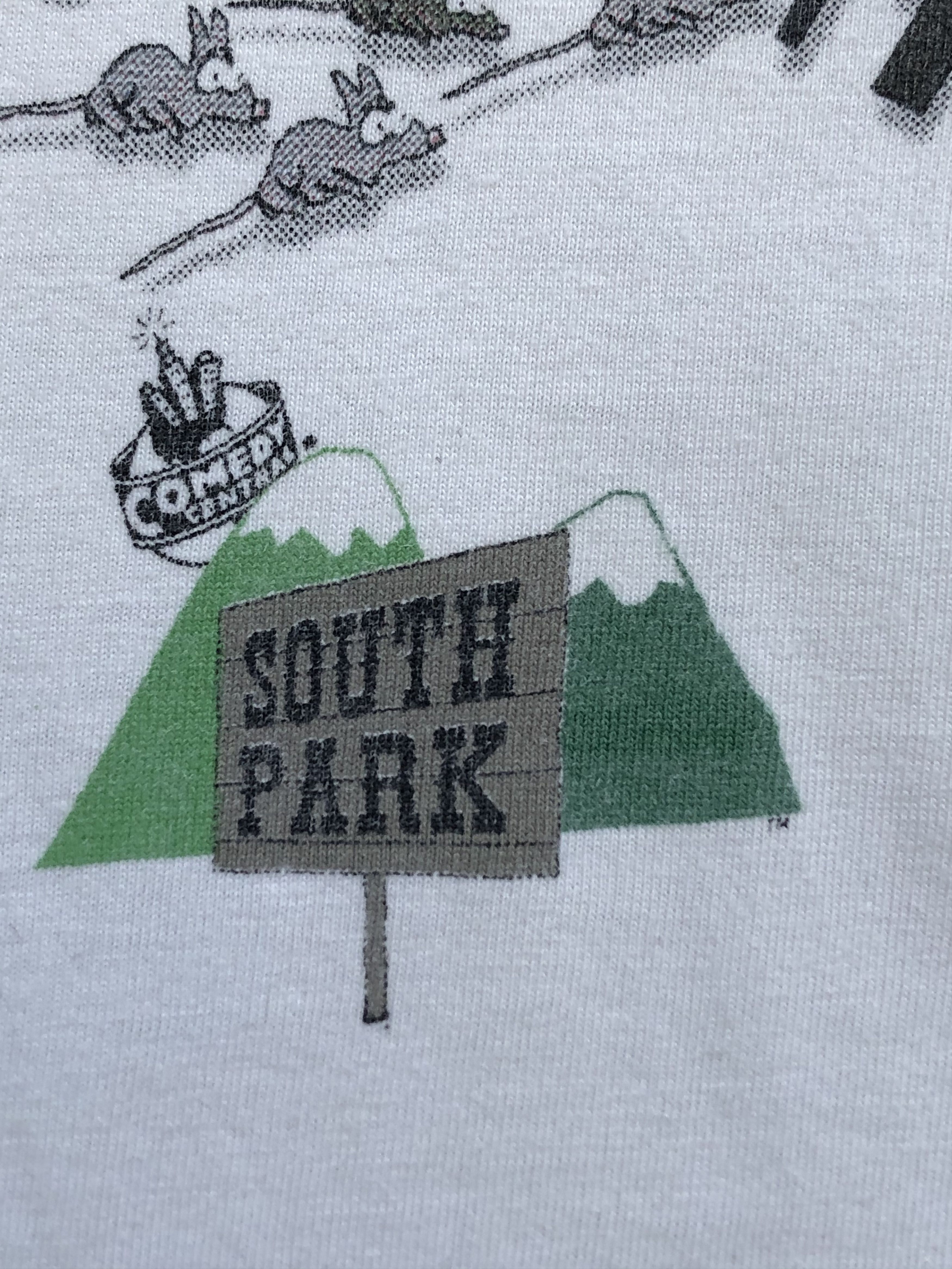 Cartoon Network × Vintage Vintage South Park Tee Shirt Rare Hype Y2K Drill Size US S / EU 44-46 / 1 - 4 Thumbnail
