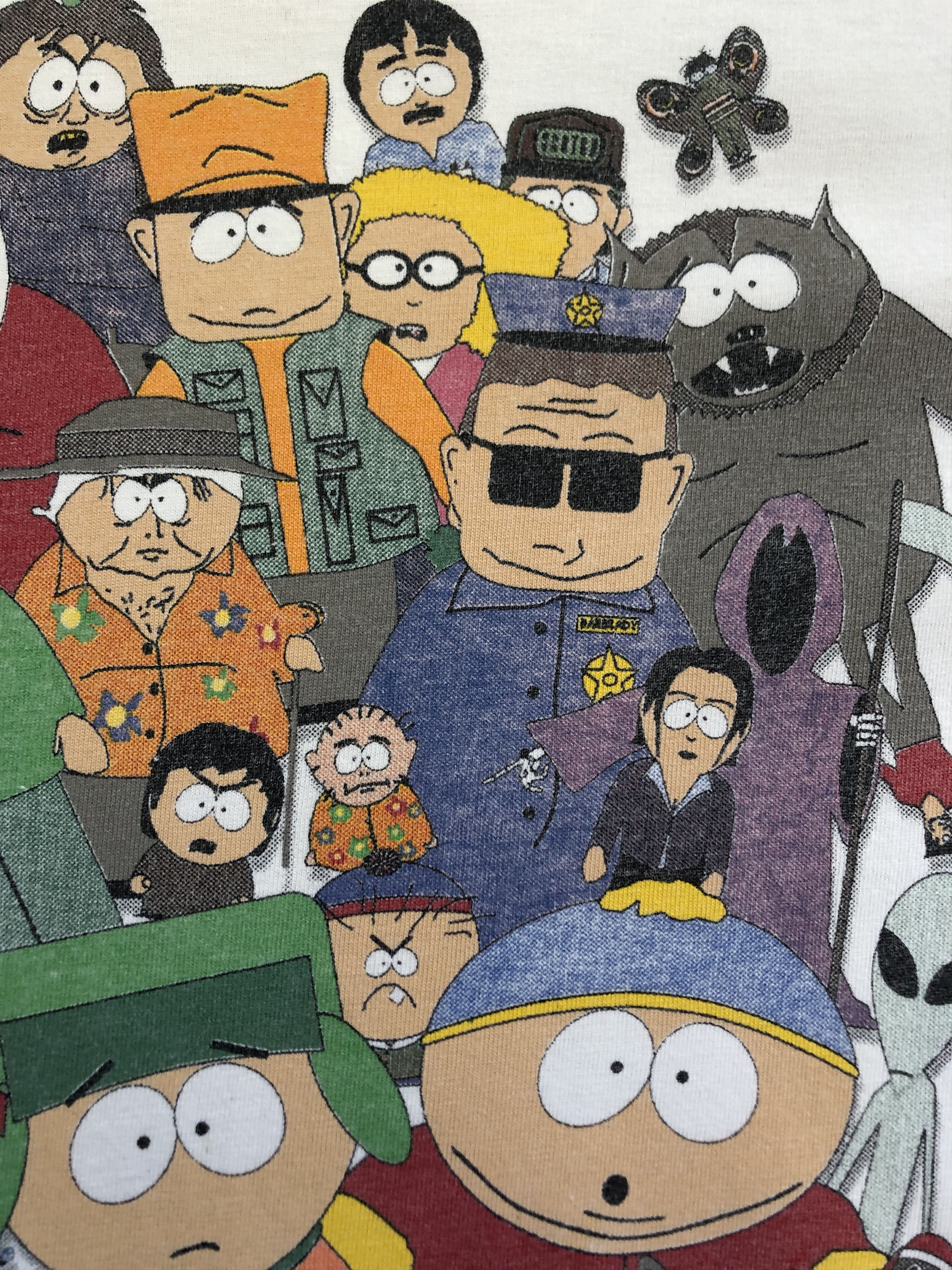 Cartoon Network × Vintage Vintage South Park Tee Shirt Rare Hype Y2K Drill Size US S / EU 44-46 / 1 - 10 Thumbnail
