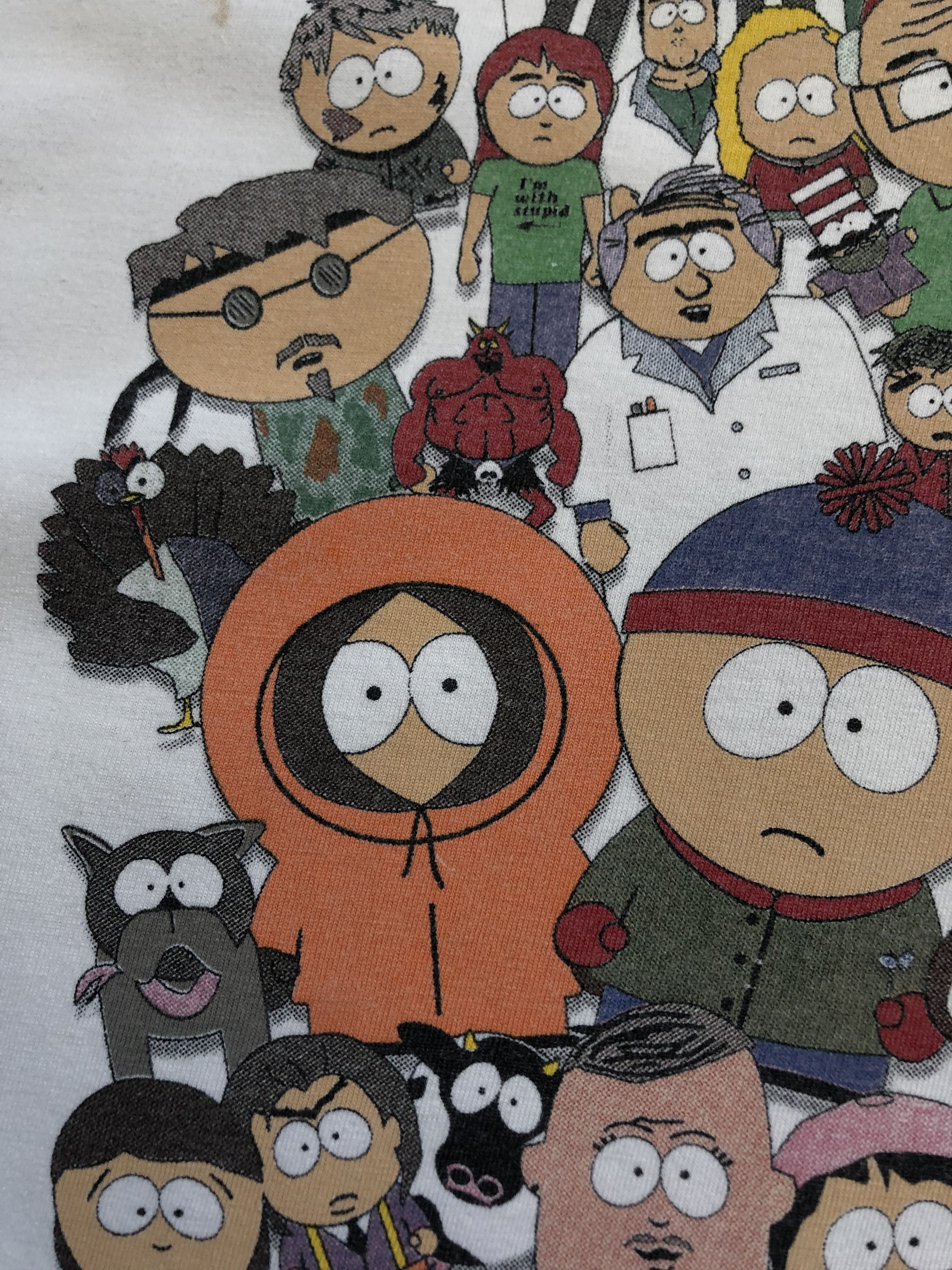 Cartoon Network × Vintage Vintage South Park Tee Shirt Rare Hype Y2K Drill Size US S / EU 44-46 / 1 - 17 Thumbnail