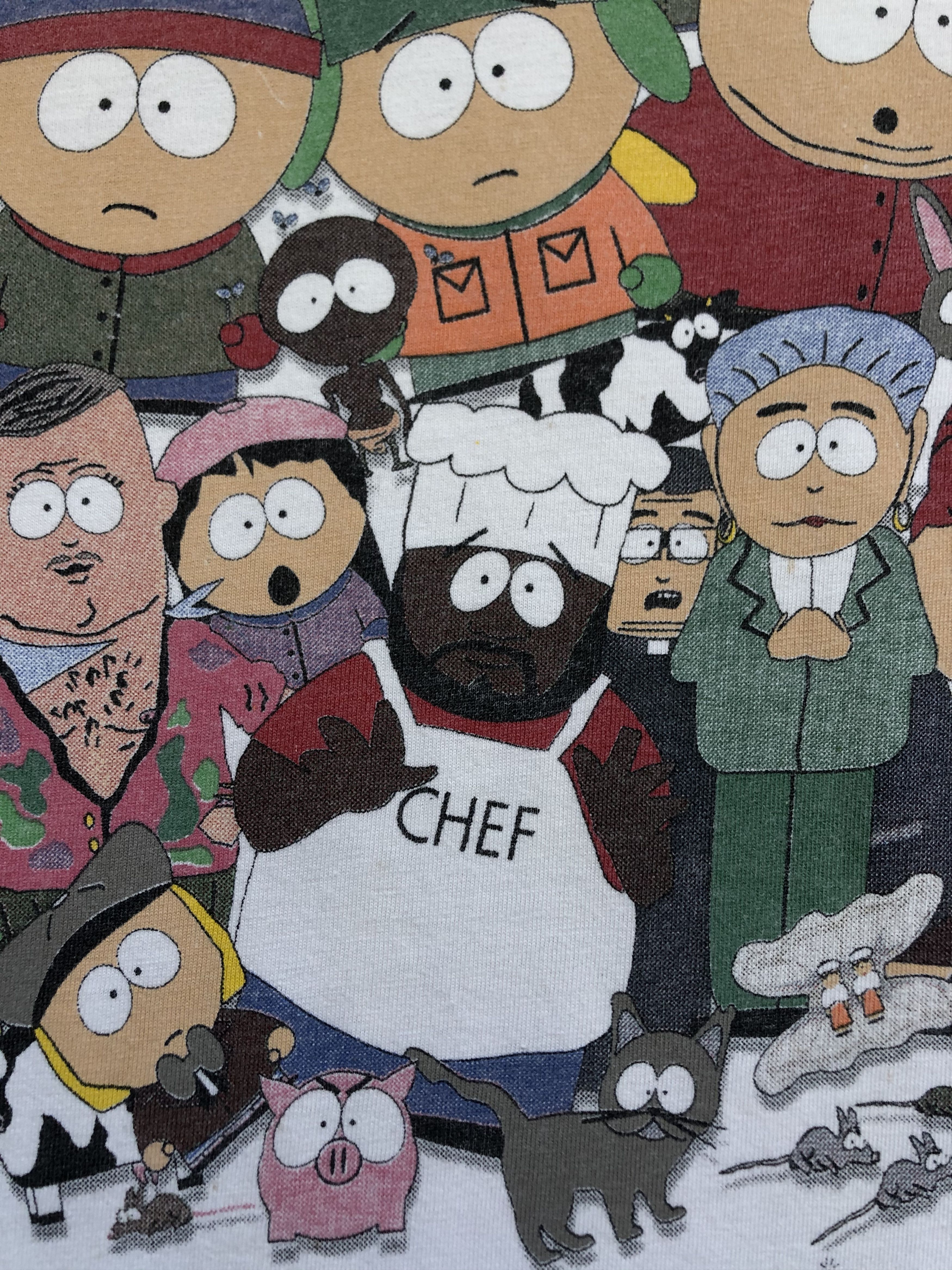 Cartoon Network × Vintage Vintage South Park Tee Shirt Rare Hype Y2K Drill Size US S / EU 44-46 / 1 - 12 Thumbnail