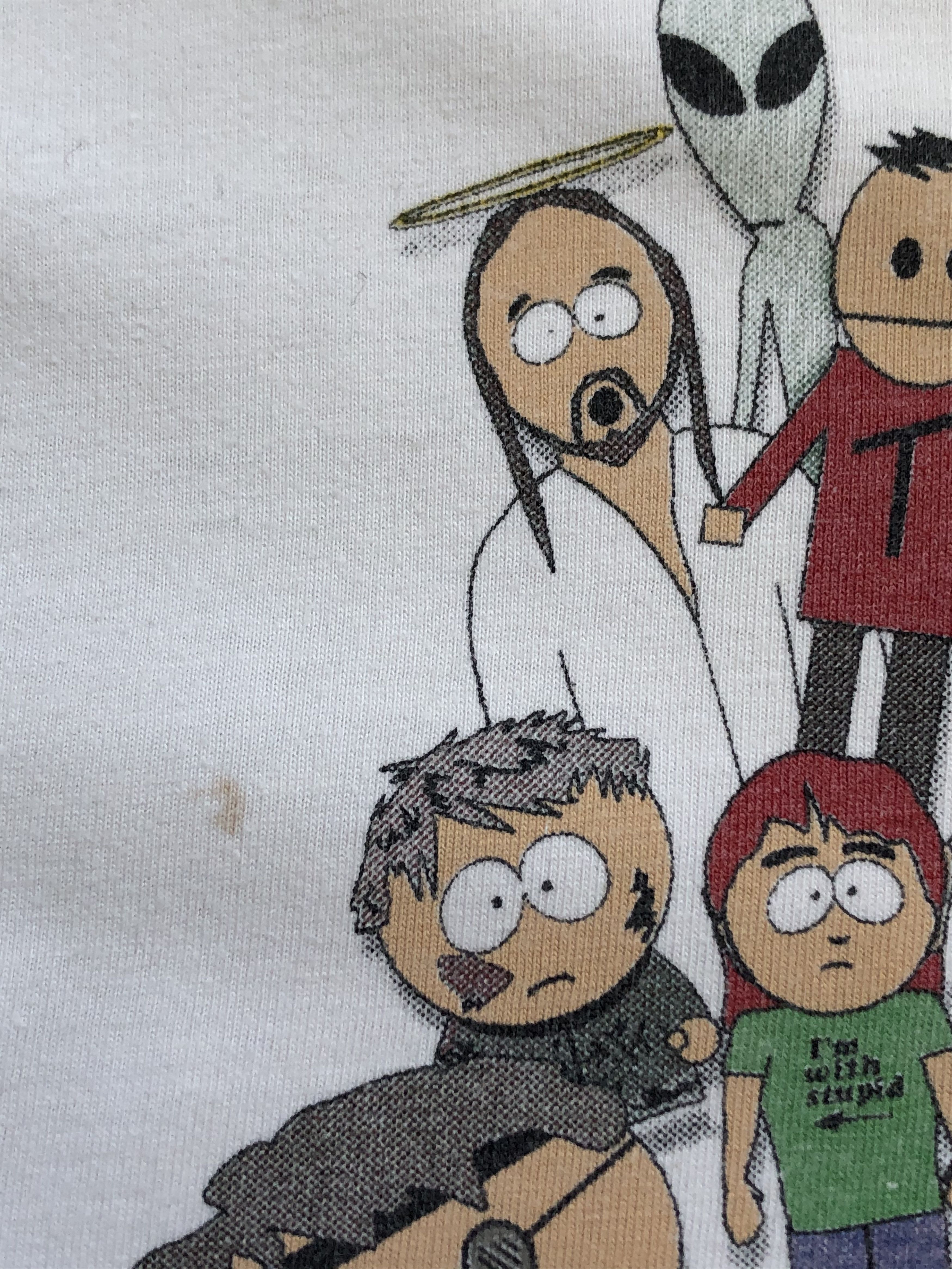 Cartoon Network × Vintage Vintage South Park Tee Shirt Rare Hype Y2K Drill Size US S / EU 44-46 / 1 - 6 Thumbnail