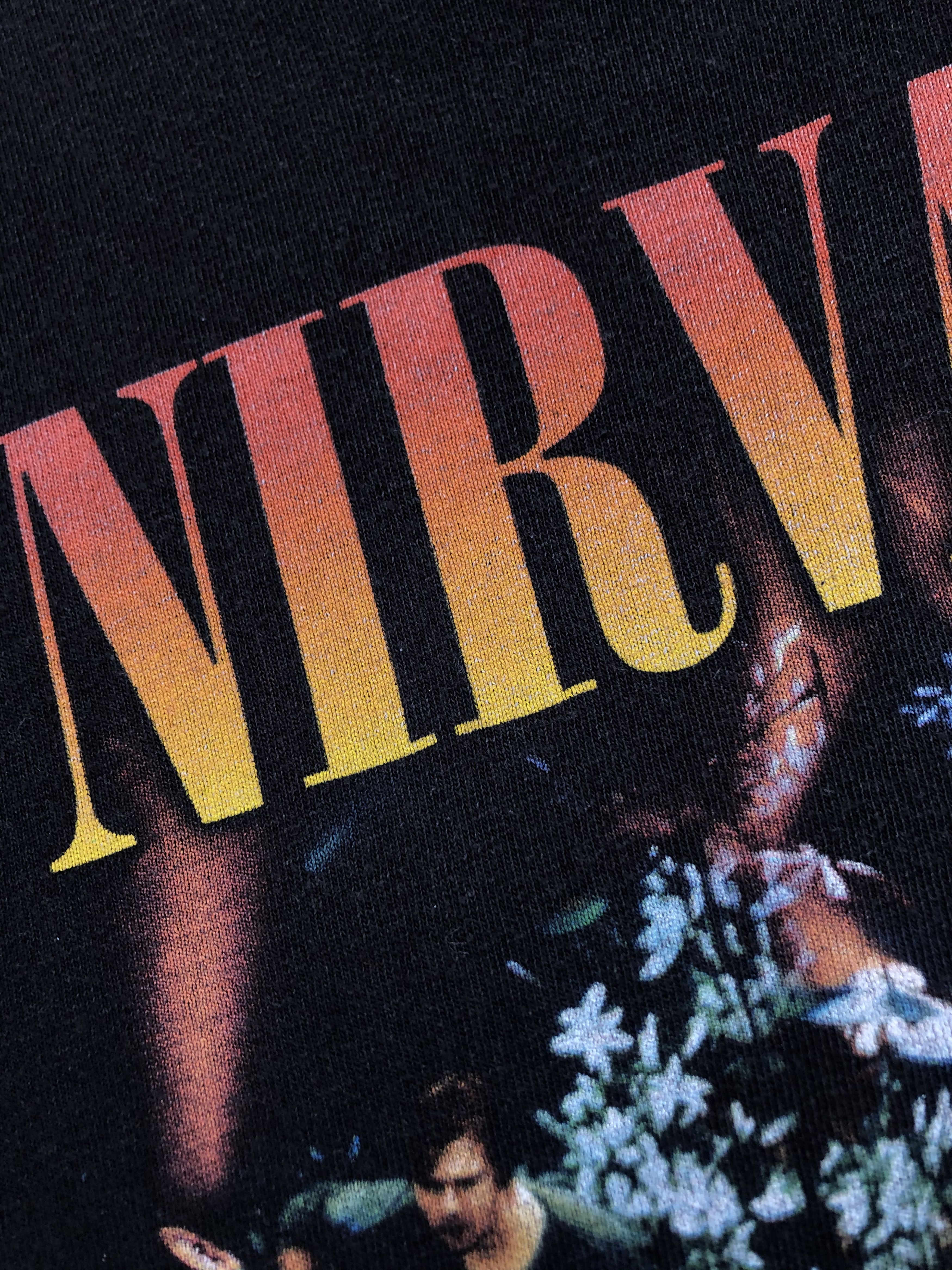 Nirvana × Vintage Vintage 2008 Nirvana MTV Unplugged Band Tee Hype Drill Size US S / EU 44-46 / 1 - 6 Thumbnail