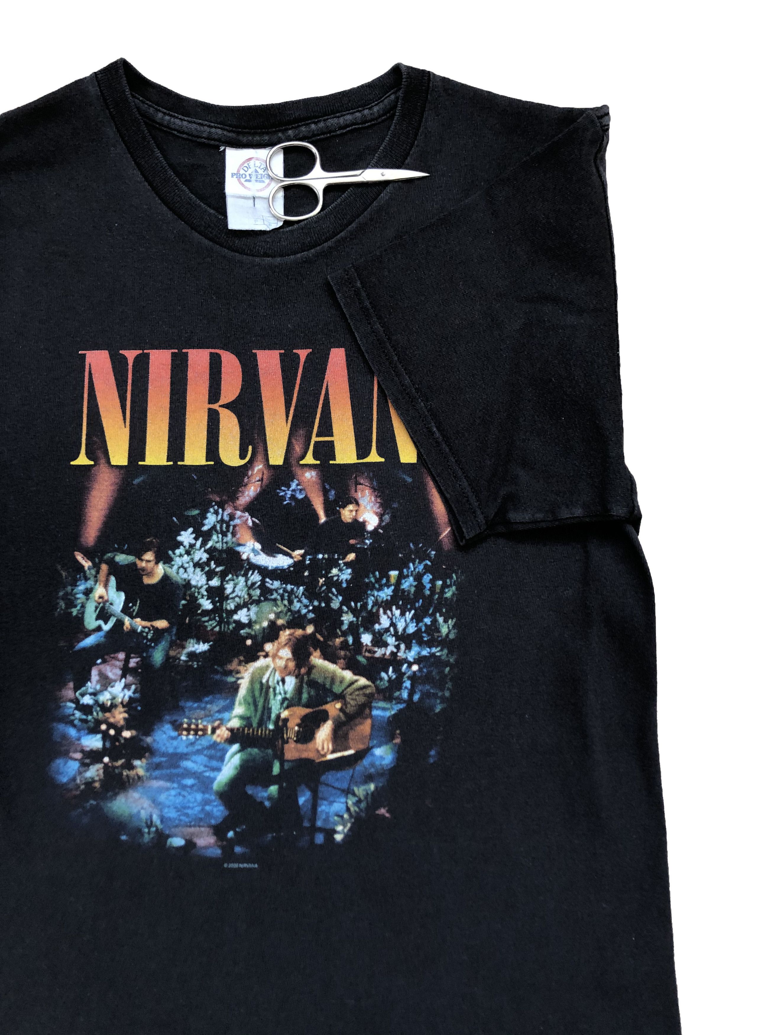 Nirvana × Vintage Vintage 2008 Nirvana MTV Unplugged Band Tee Hype Drill Size US S / EU 44-46 / 1 - 2 Thumbnail