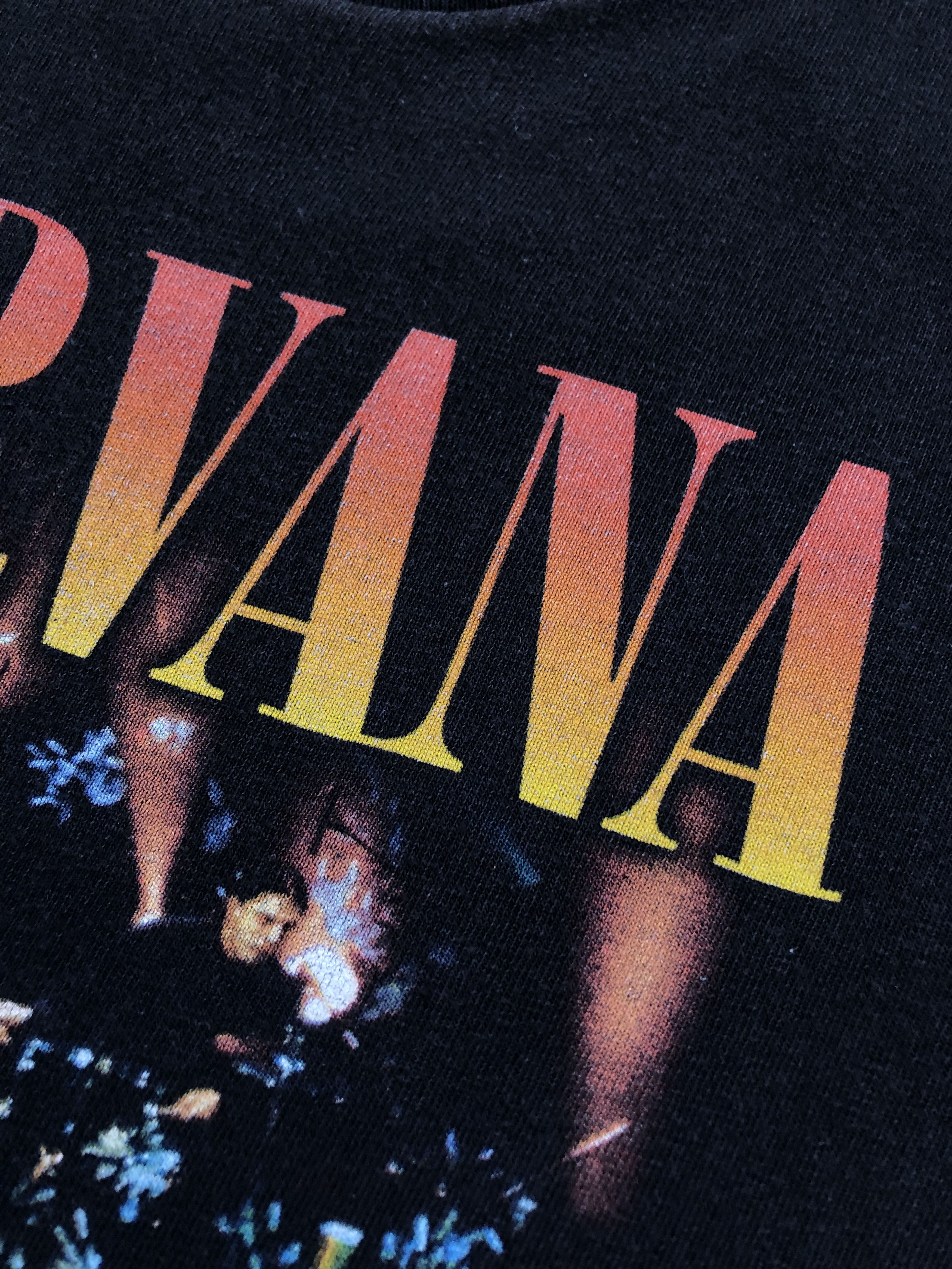 Nirvana × Vintage Vintage 2008 Nirvana MTV Unplugged Band Tee Hype Drill Size US S / EU 44-46 / 1 - 7 Thumbnail