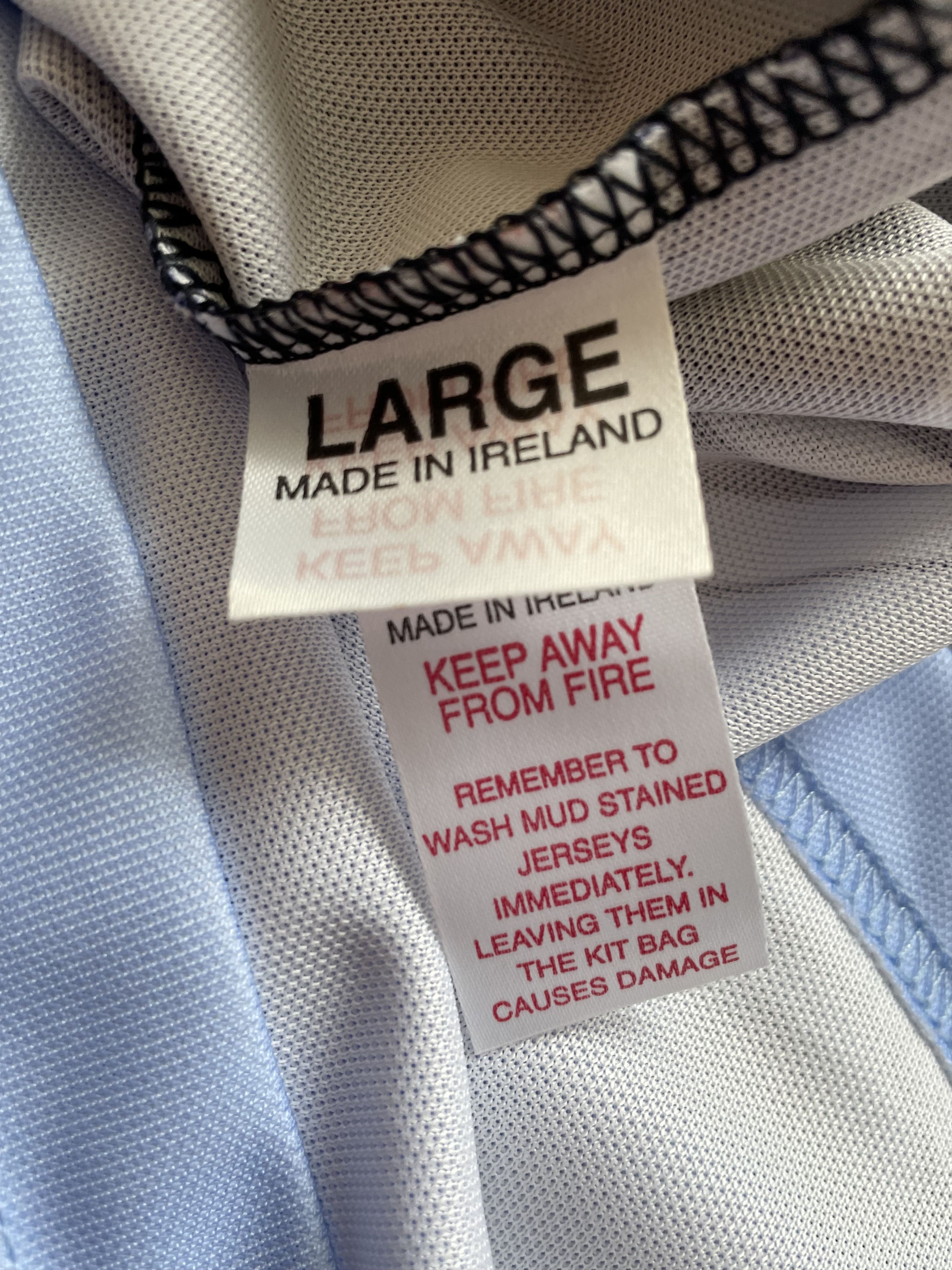 O'Neill Vintage Ath Cliath O'Neills 2009 Rugby Jersey Tee Ireland Size US L / EU 52-54 / 3 - 9 Thumbnail