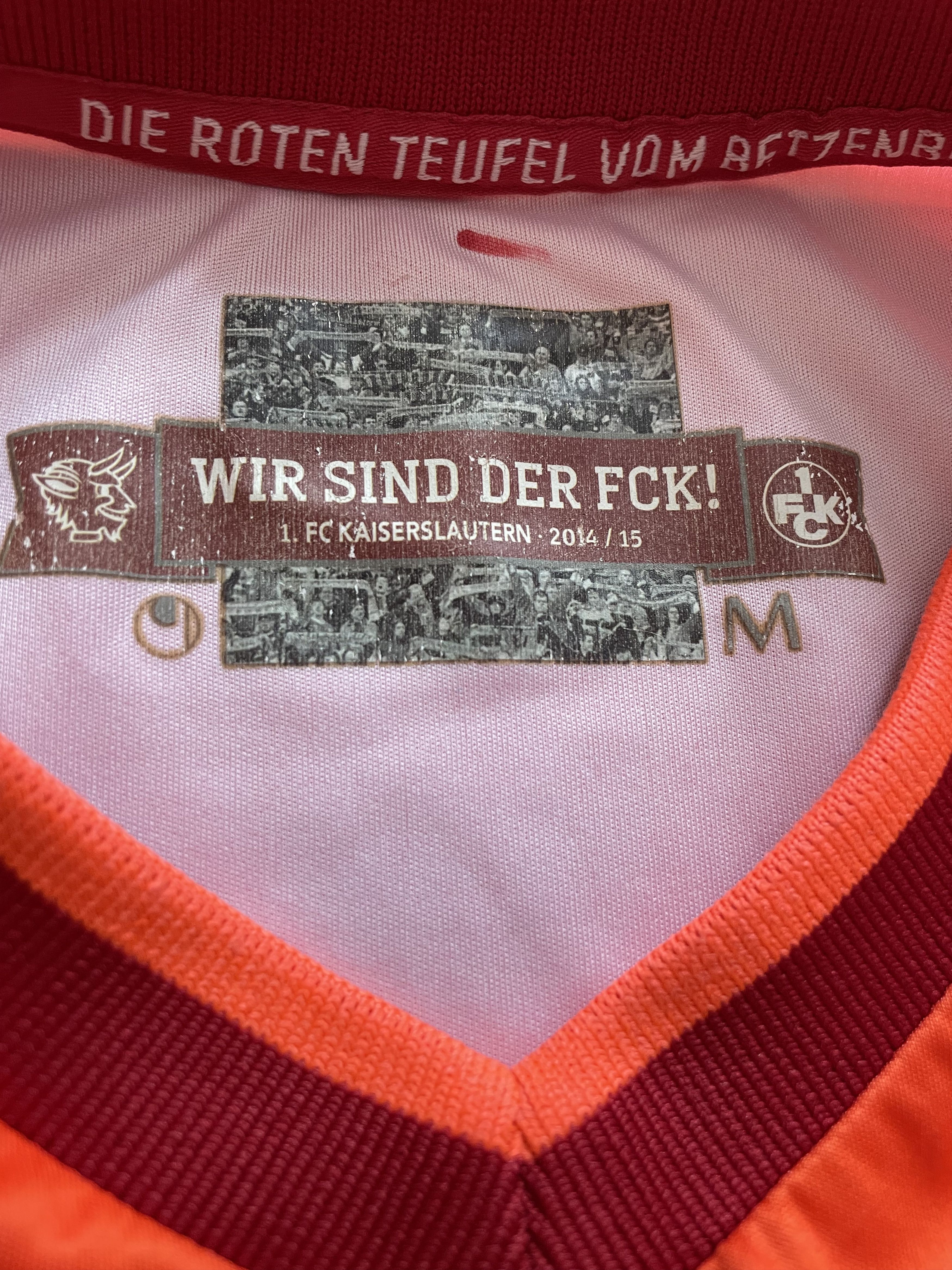 Vintage 1. FC Kaiserslautern football Soccer Tee shirt Rare Y2K Hype Size US M / EU 48-50 / 2 - 9 Thumbnail