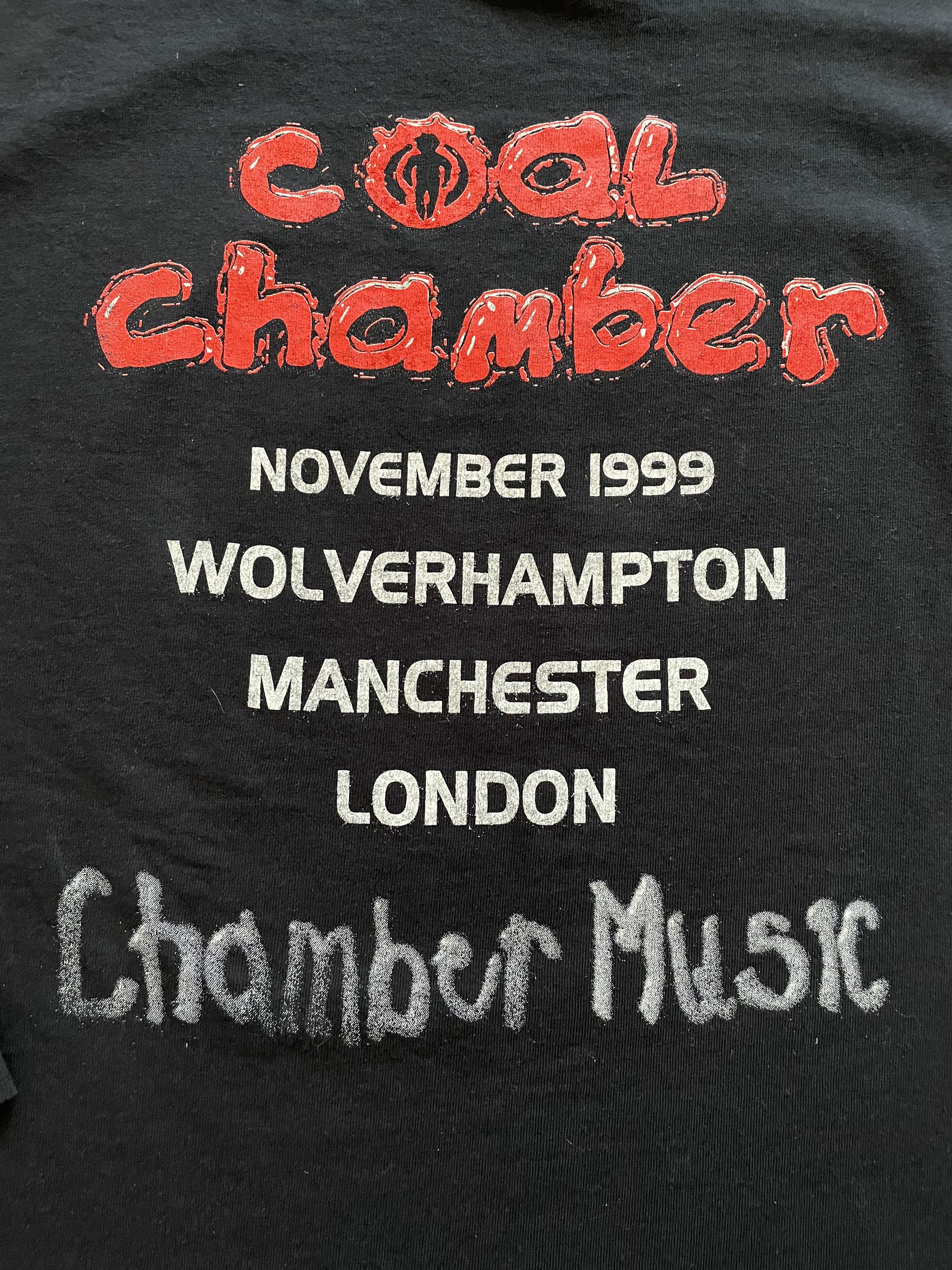 Band Tees Vintage 1999 Coal Chamber Long Sleeve Tee Stitch Drill y2k Size US M / EU 48-50 / 2 - 10 Thumbnail