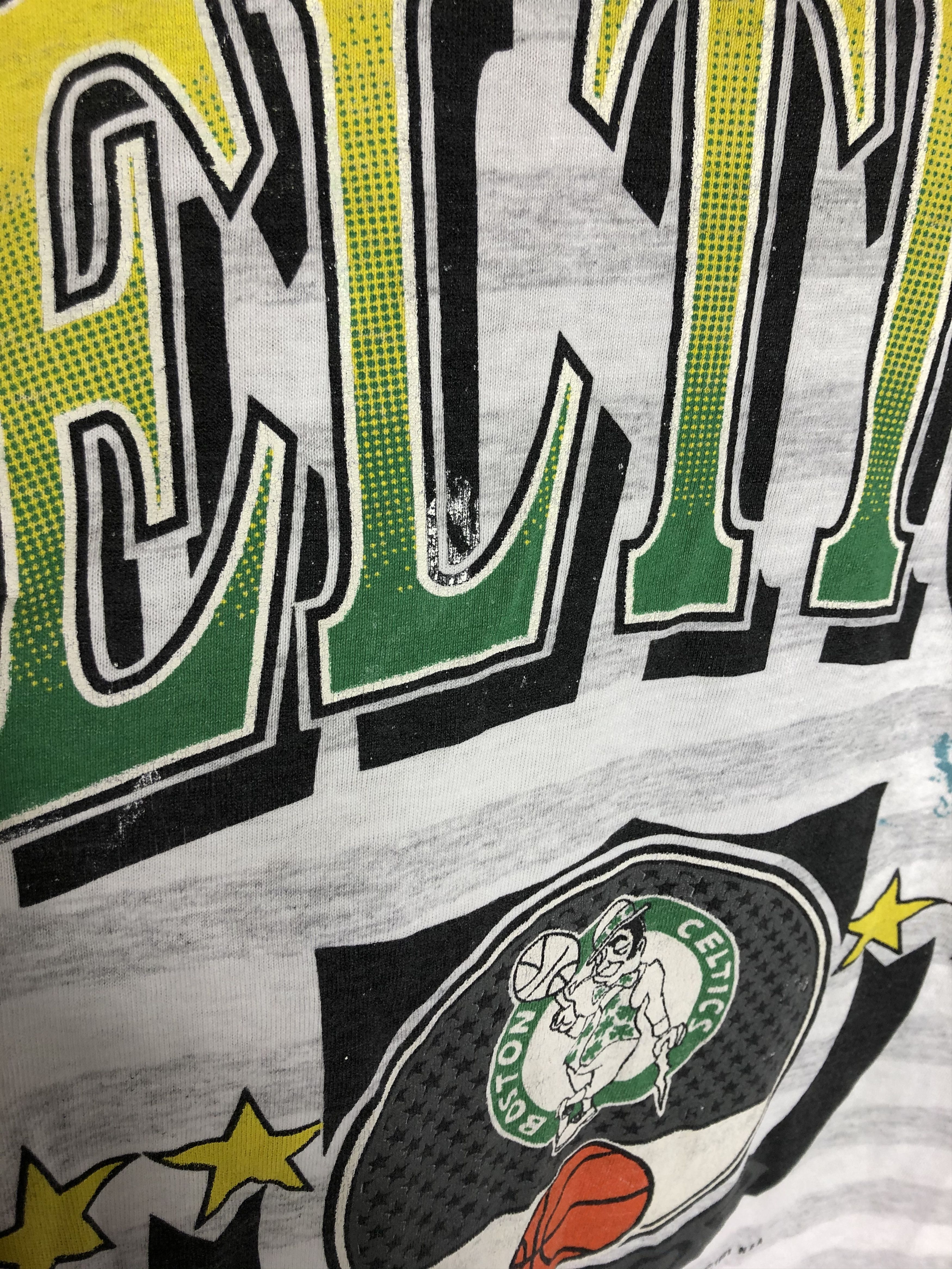 NBA Vintage 1991 Boston Celtics NBA T-Shirt Made in USA Tee Size US XL / EU 56 / 4 - 6 Thumbnail