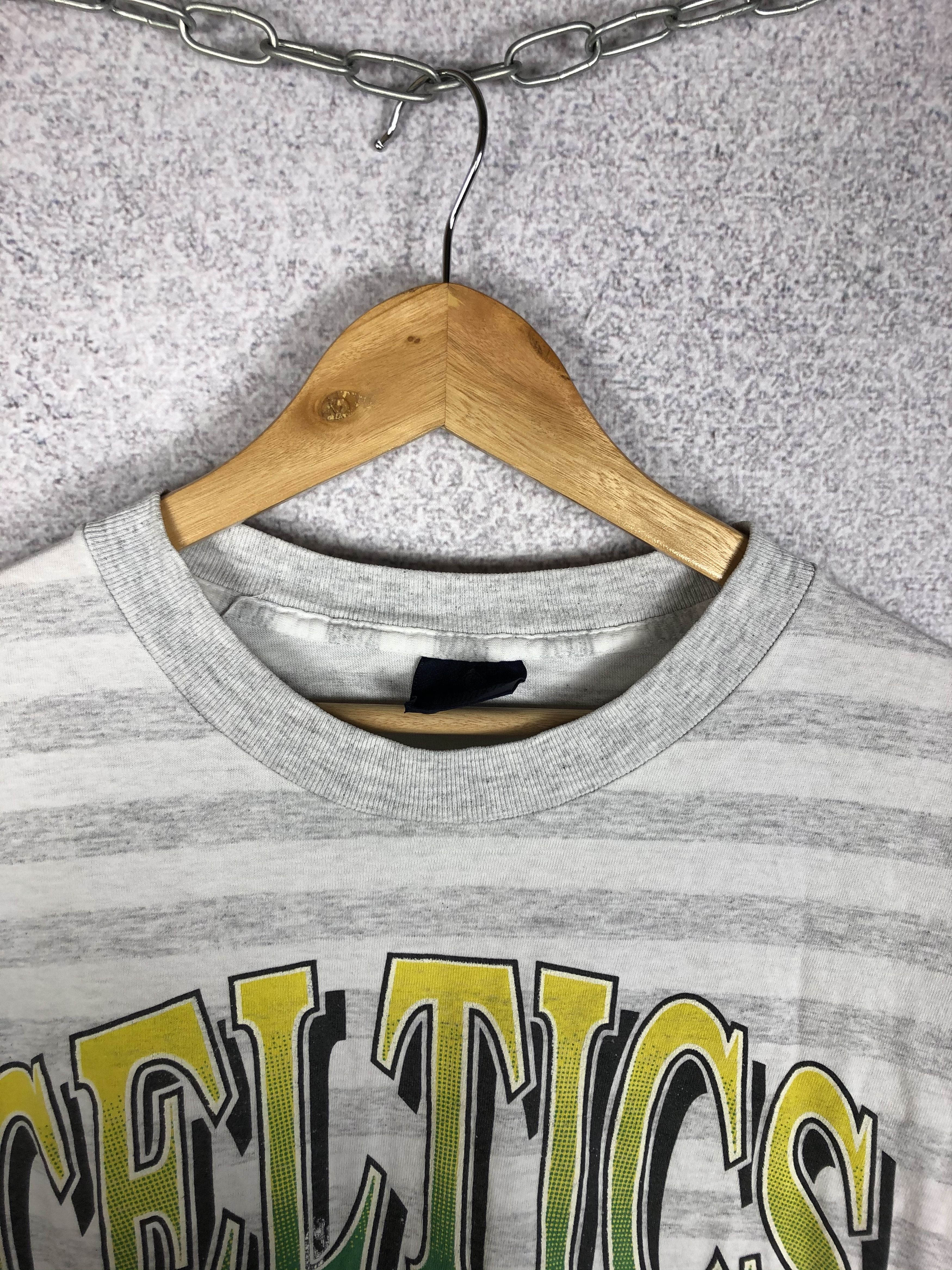 NBA Vintage 1991 Boston Celtics NBA T-Shirt Made in USA Tee Size US XL / EU 56 / 4 - 5 Thumbnail