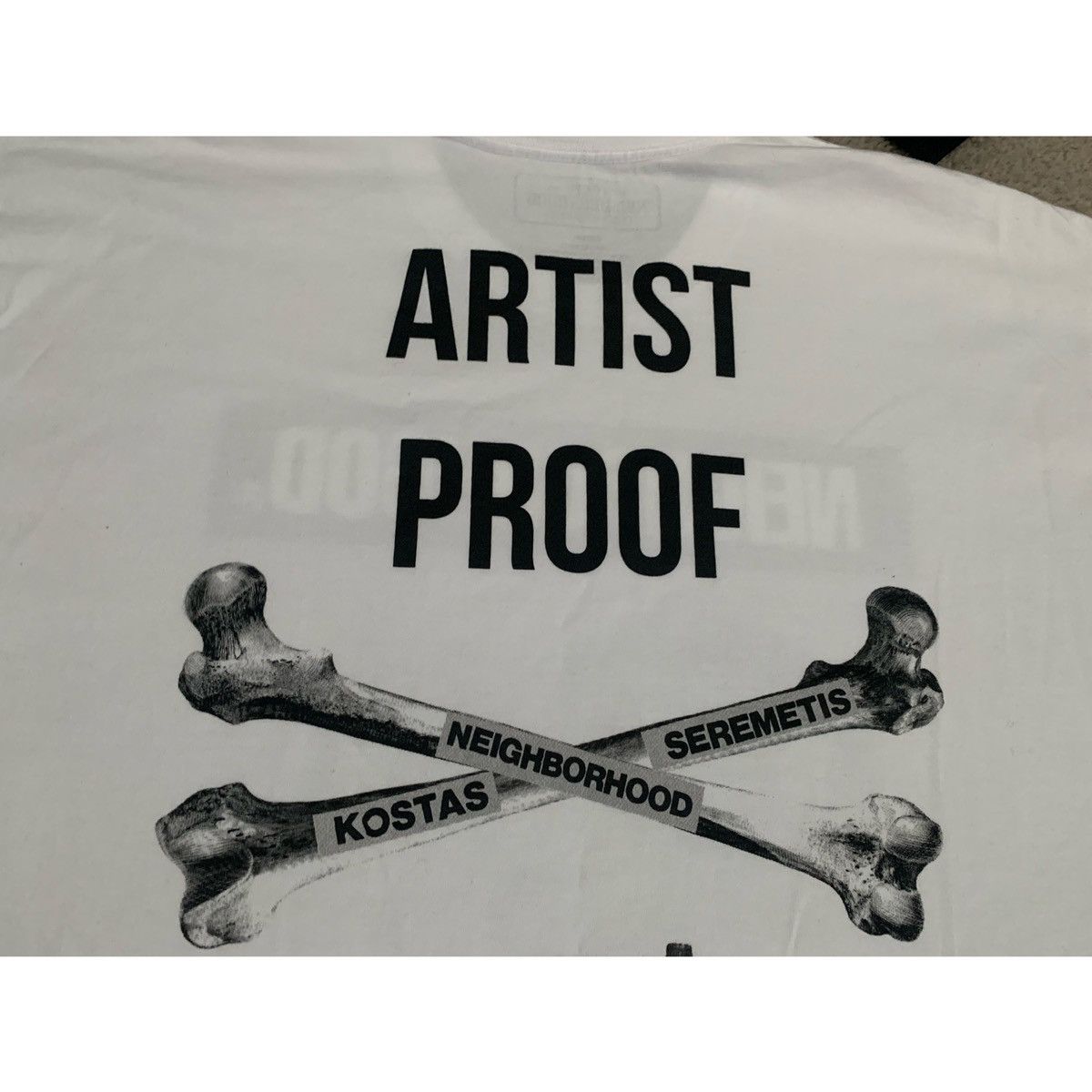 Neighborhood NEIGHBORHOOD X KOSTAS SEREMETIS ARTIST PROOF TEE Size US XL / EU 56 / 4 - 5 Thumbnail