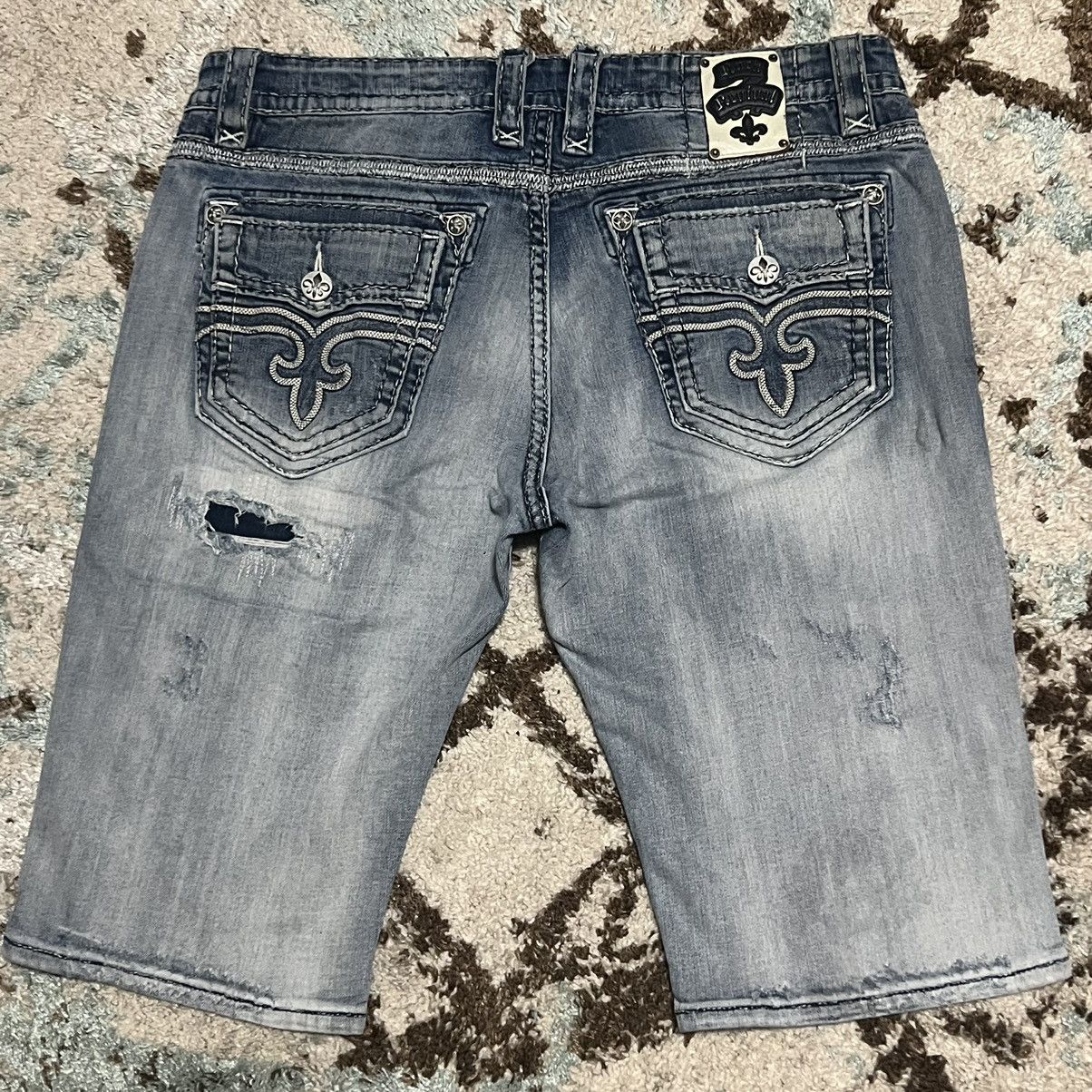 Rock Revival Rock Revival Mens Pierre Jean Shorts Size 40 14" Inseam Size US 40 / EU 56 - 1 Thumbnail