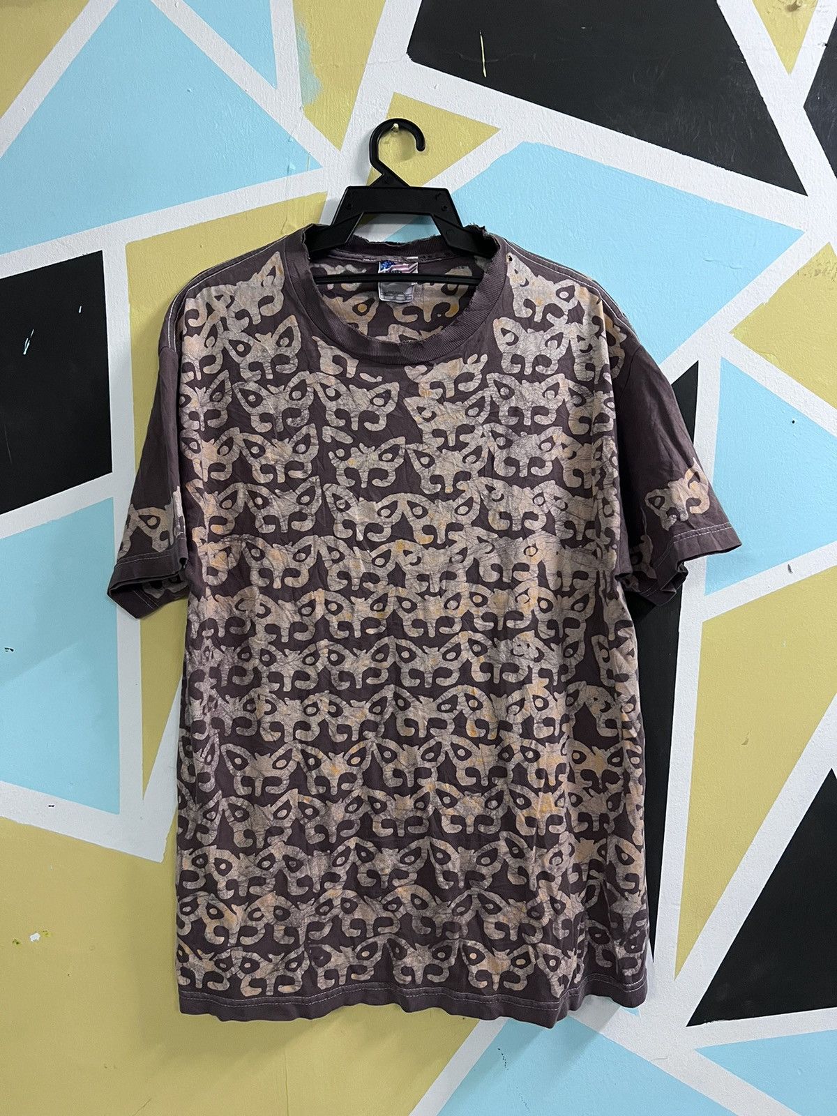 Vintage ART VINTAGE THRASHED FULLPRINT ERD GRUNGE TSHIRT Size US M / EU 48-50 / 2 - 1 Thumbnail