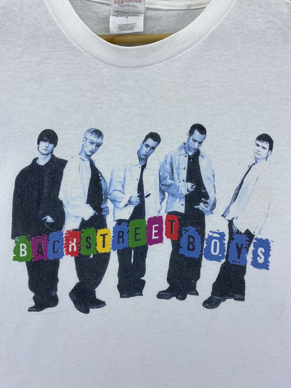Band Tees Vintage 1998 Backstreet Boys Rock Band Tees T Shirts Size US M / EU 48-50 / 2 - 4 Thumbnail