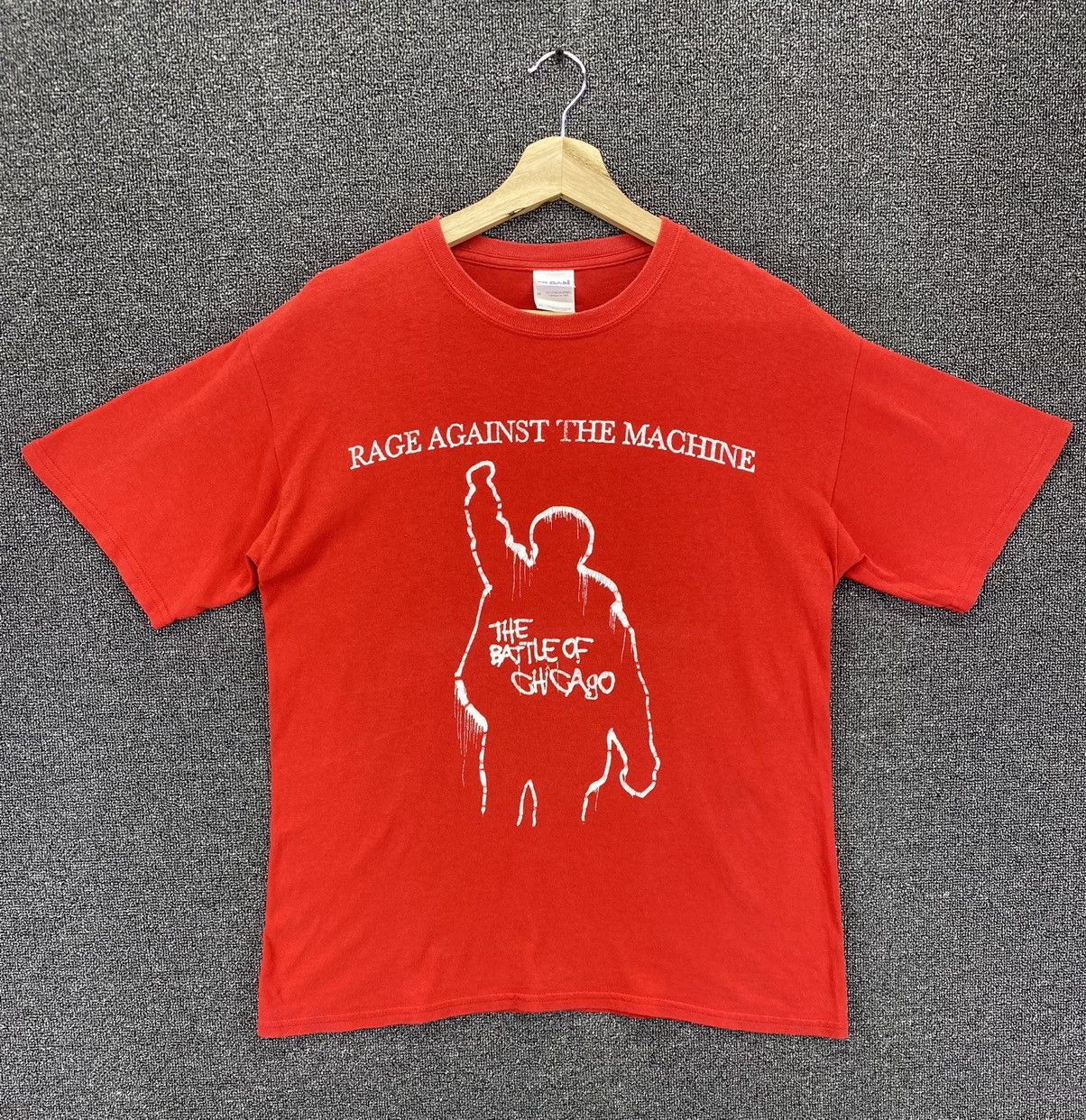 Band Tees Vintage Rage Against The Machine Rock Band Tees T Shirts Size US M / EU 48-50 / 2 - 1 Thumbnail
