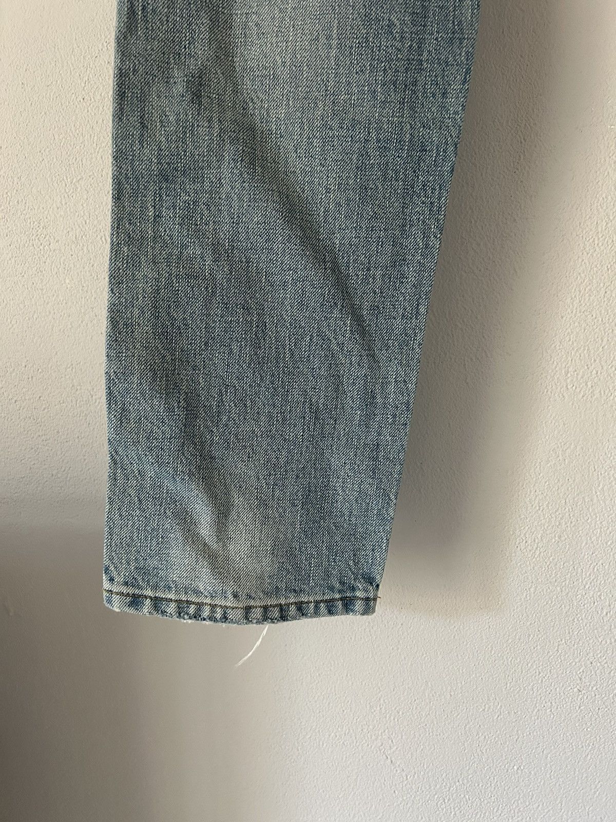Saint Laurent Paris Blue Denim Distressed Jeans Size US 32 / EU 48 - 15 Thumbnail