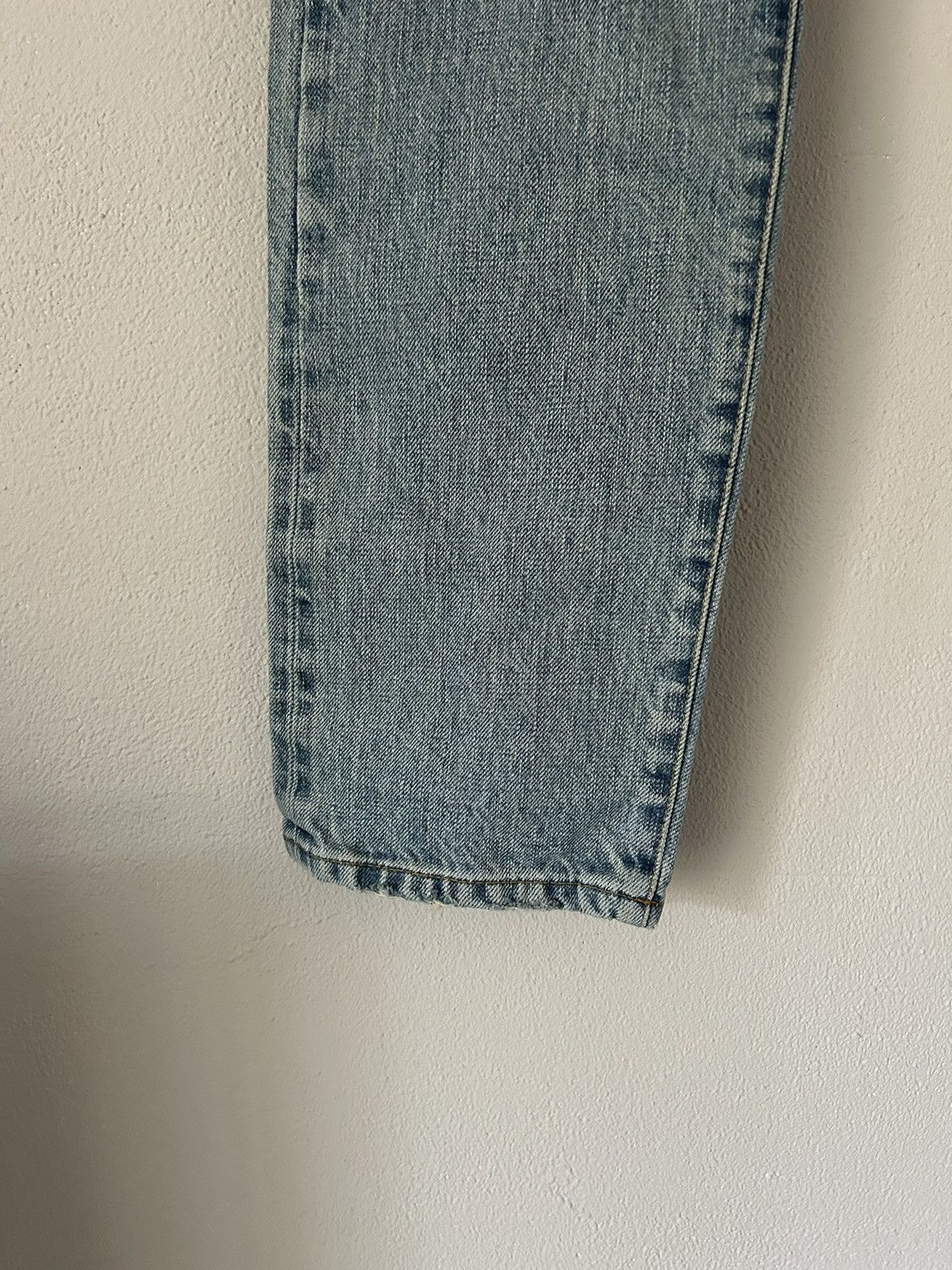 Saint Laurent Paris Blue Denim Distressed Jeans Size US 32 / EU 48 - 6 Thumbnail