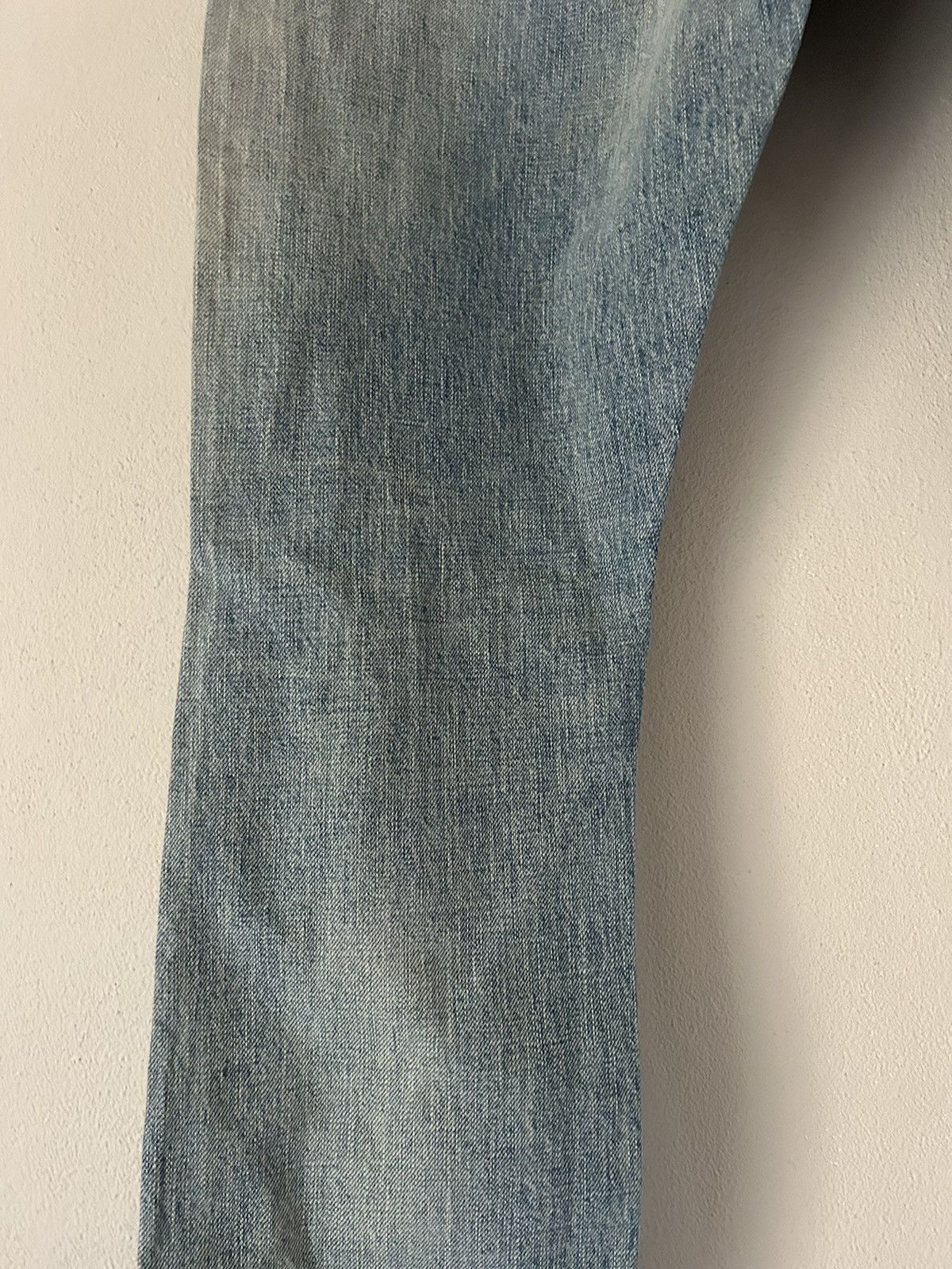 Saint Laurent Paris Blue Denim Distressed Jeans Size US 32 / EU 48 - 14 Thumbnail