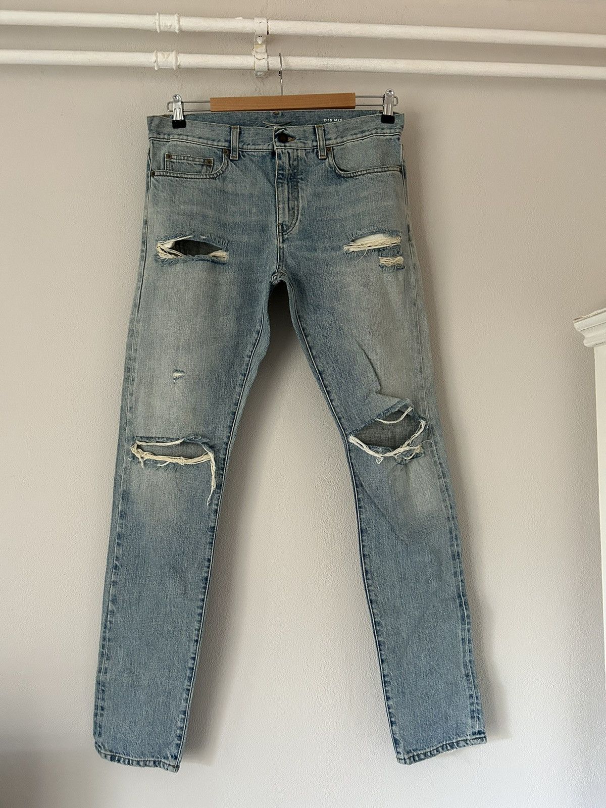 Saint Laurent Paris Blue Denim store Jeans