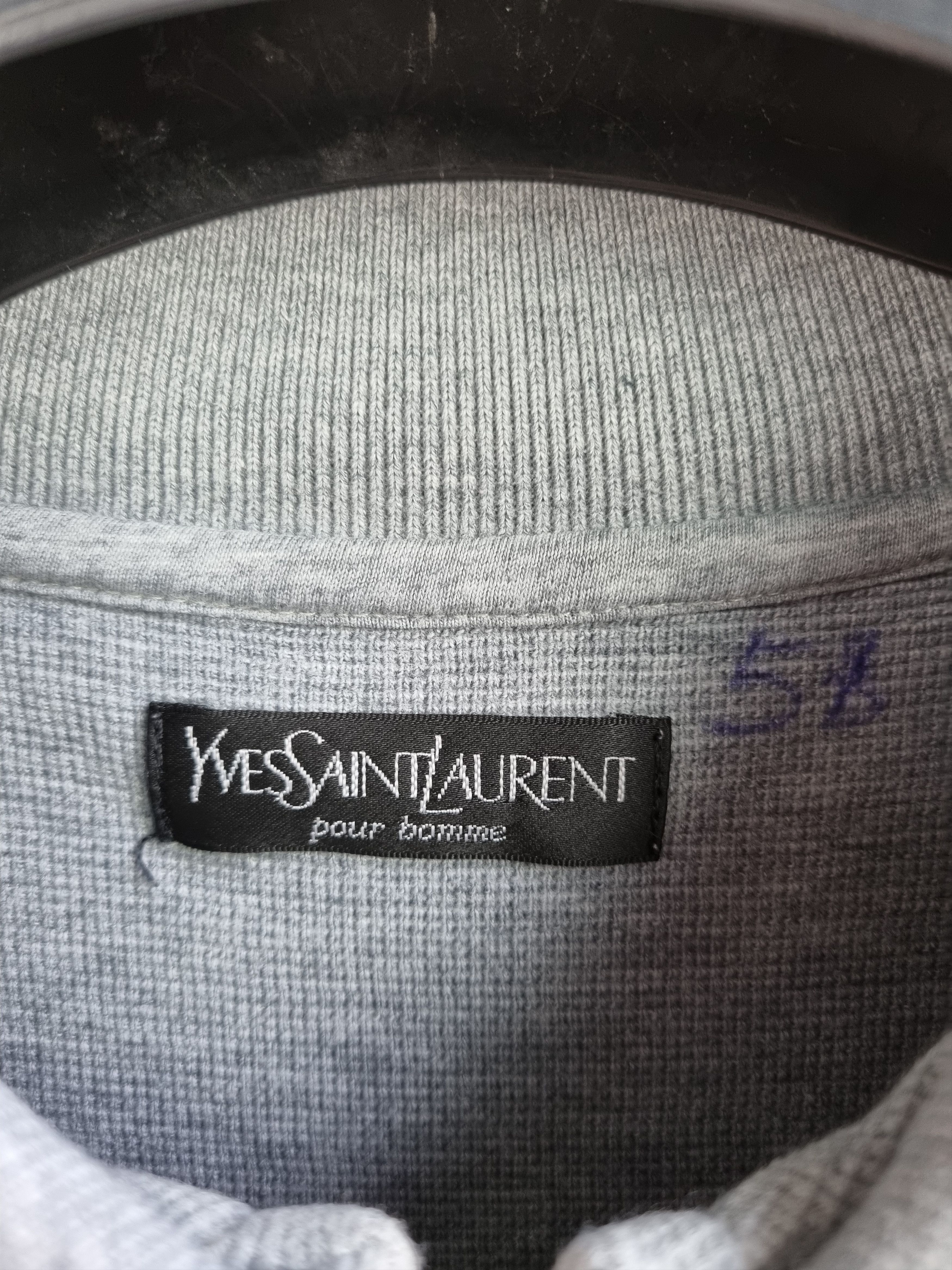 Vintage × Yves Saint Laurent Yves Saint Laurent Luxury Polo Size US L / EU 52-54 / 3 - 7 Thumbnail