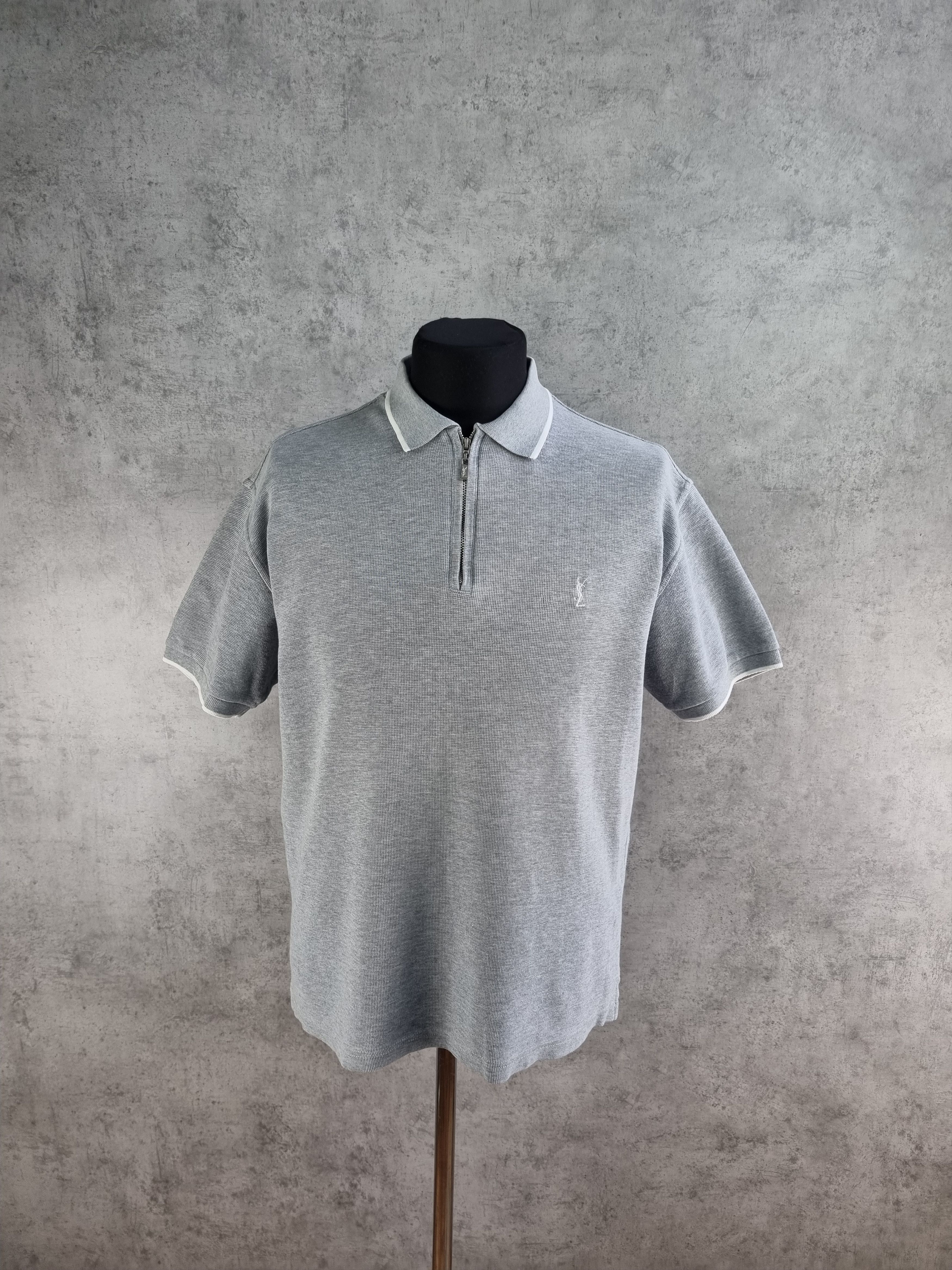 Vintage × Yves Saint Laurent Yves Saint Laurent Luxury Polo Size US L / EU 52-54 / 3 - 17 Thumbnail