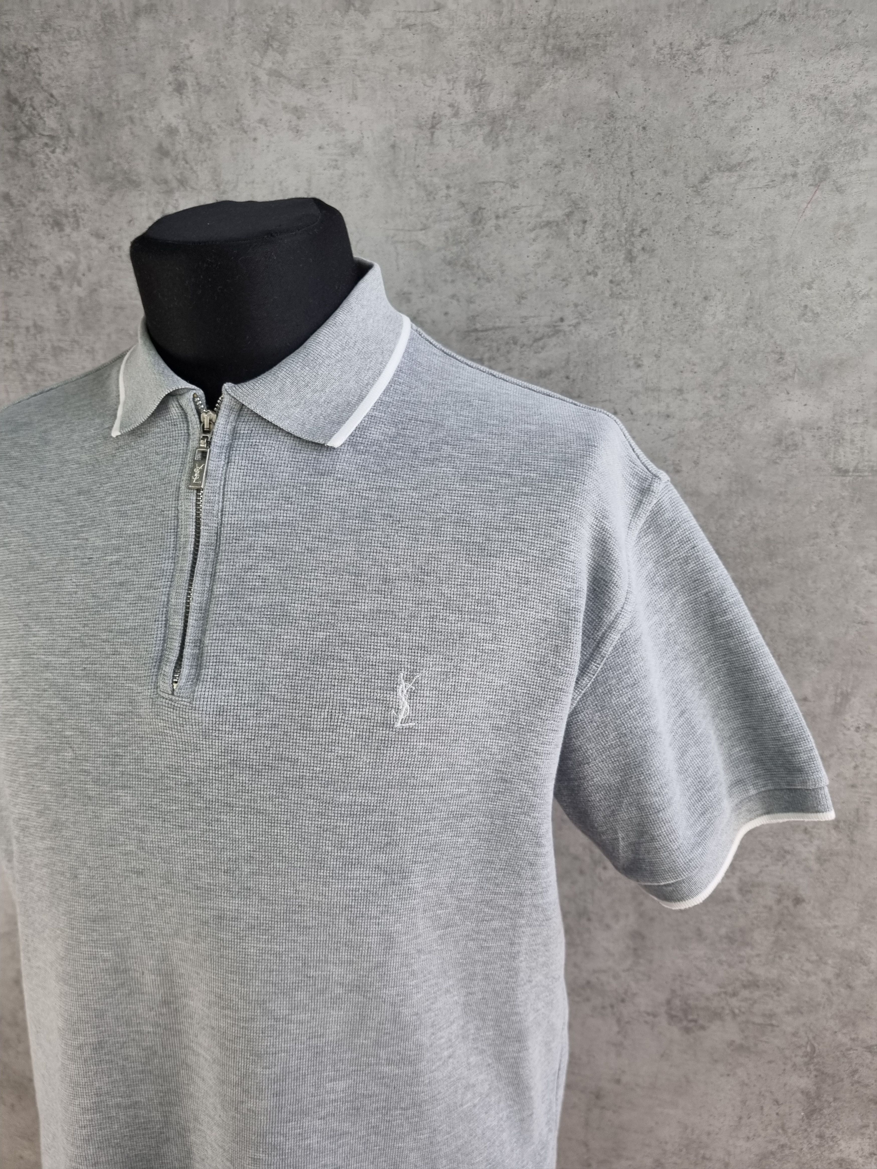Vintage × Yves Saint Laurent Yves Saint Laurent Luxury Polo Size US L / EU 52-54 / 3 - 1 Thumbnail