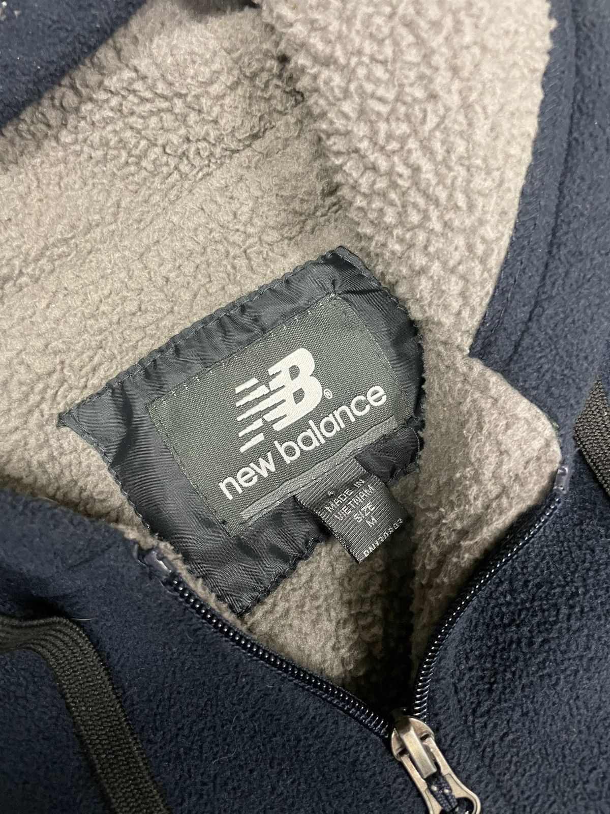 New Balance 00s New Balance Sherpa Lined Zip Up Hoodie Size US M / EU 48-50 / 2 - 3 Thumbnail
