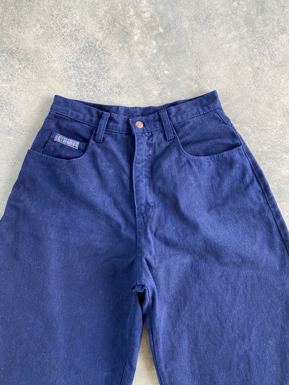 Cross Colours Vintage Cross Colours Baggy Semi Carrot Denim Pants Size US 29 - 3 Thumbnail