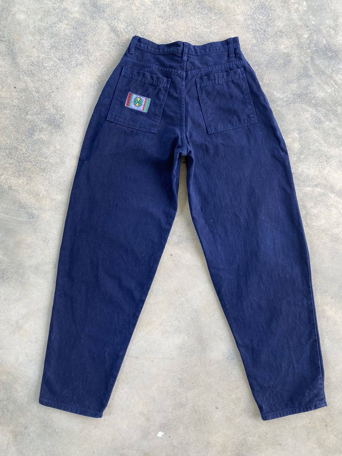 Cross Colours Vintage Cross Colours Baggy Semi Carrot Denim Pants Size US 29 - 2 Thumbnail