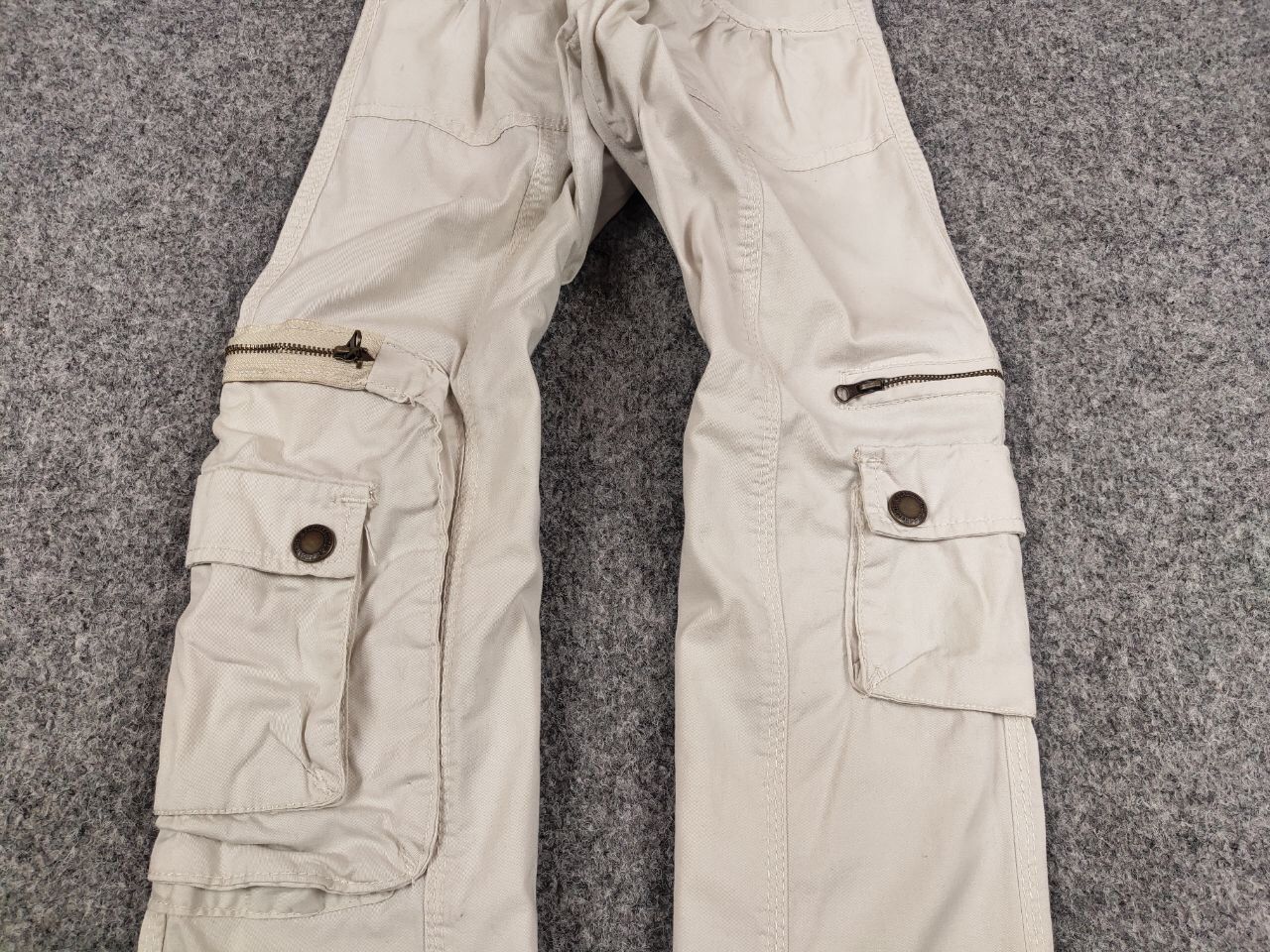 Japanese Brand Vintage 90's Japanese Baggy Multi Pocket Cargo pants Womens Size 32" / US 10 / IT 46 - 8 Thumbnail