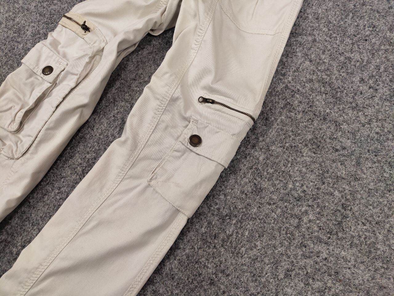 Japanese Brand Vintage 90's Japanese Baggy Multi Pocket Cargo pants Womens Size 32" / US 10 / IT 46 - 5 Thumbnail