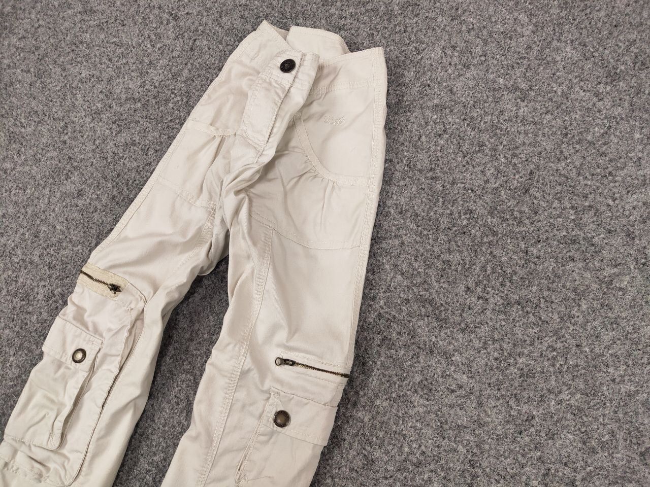 Japanese Brand Vintage 90's Japanese Baggy Multi Pocket Cargo pants Womens Size 32" / US 10 / IT 46 - 4 Thumbnail