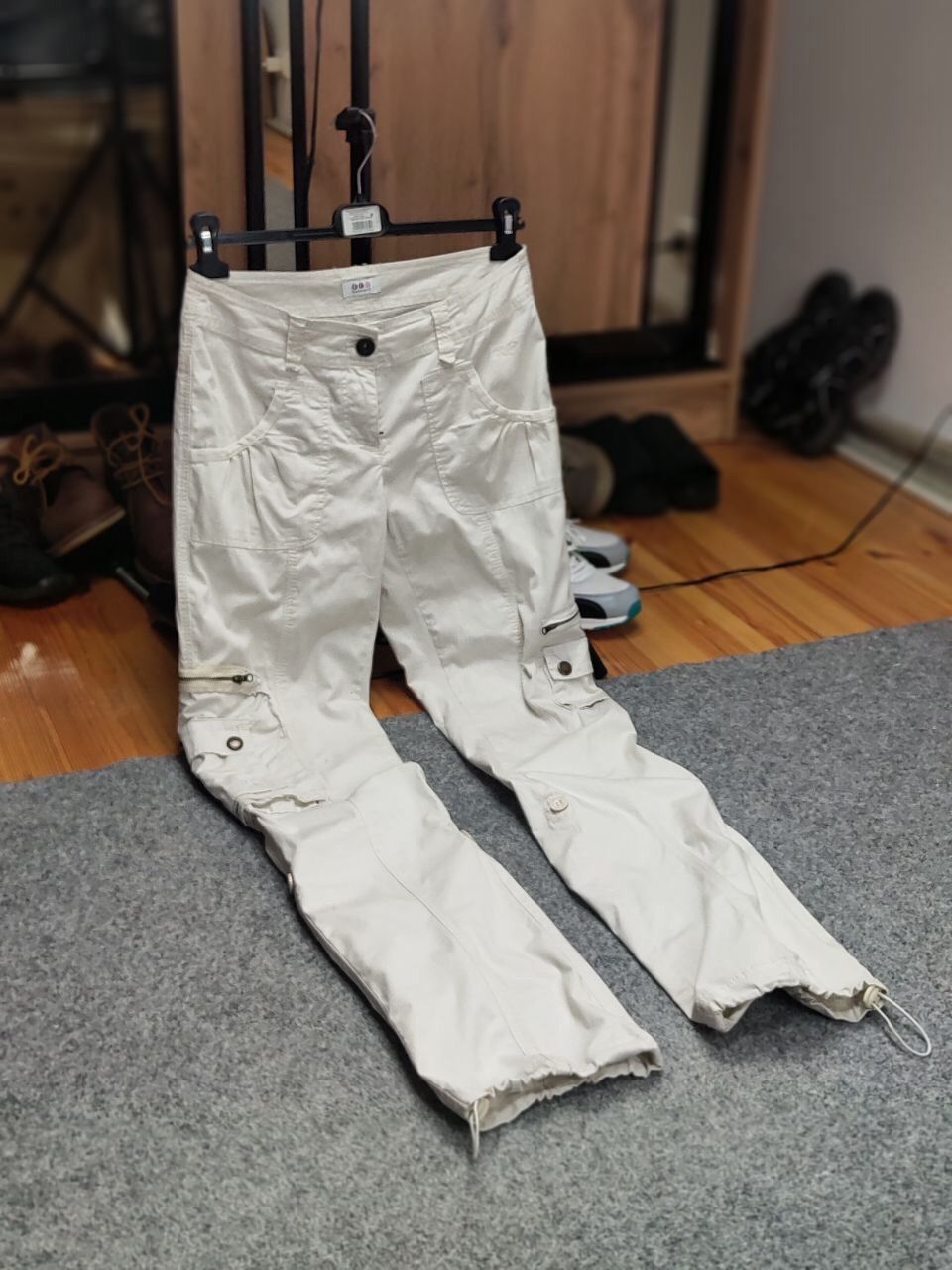 Japanese Brand Vintage 90's Japanese Baggy Multi Pocket Cargo pants Womens Size 32" / US 10 / IT 46 - 21 Thumbnail