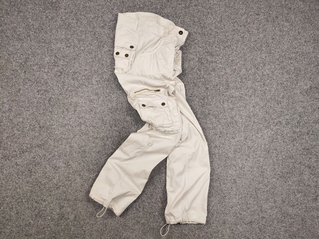 Japanese Brand Vintage 90's Japanese Baggy Multi Pocket Cargo pants Womens Size 32" / US 10 / IT 46 - 16 Thumbnail