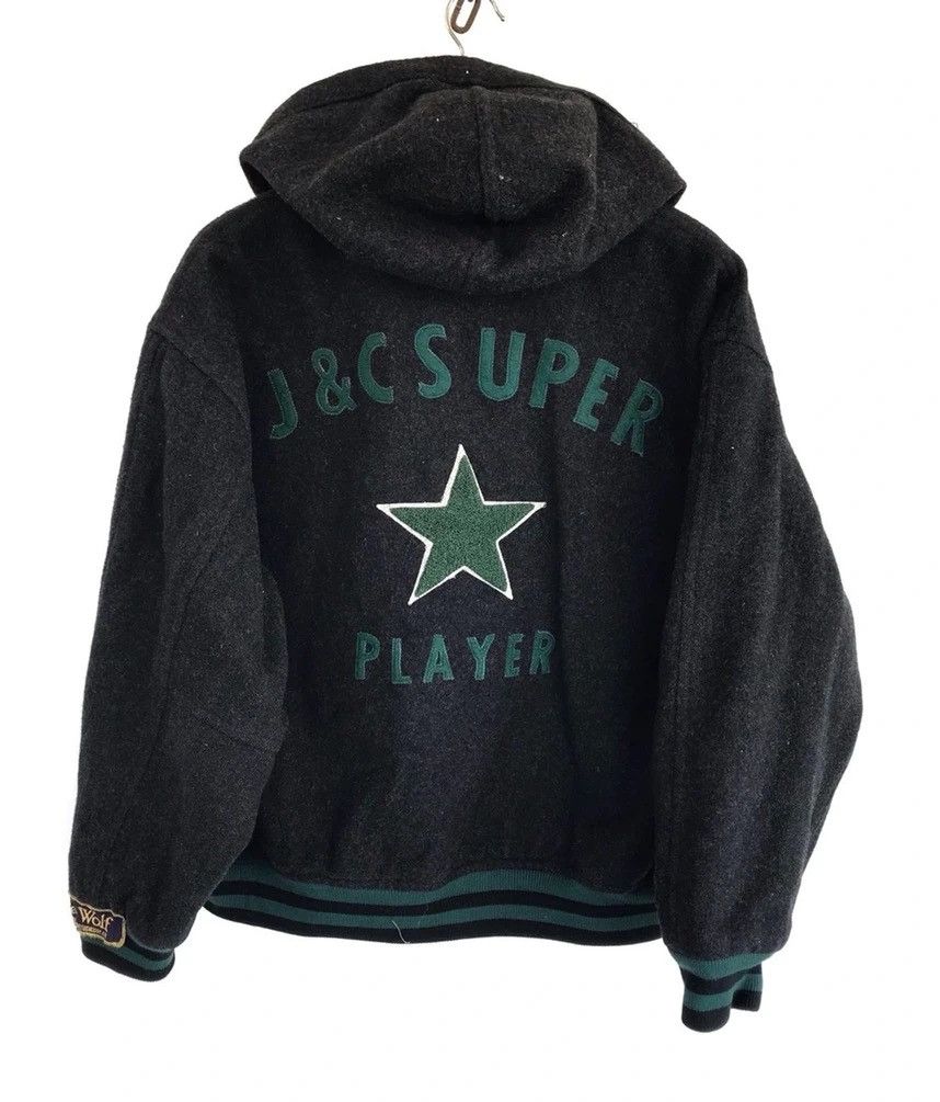 NHL Hockey Ice J&C Super Player Hoodie Varsity Jacket Size US L / EU 52-54 / 3 - 3 Thumbnail