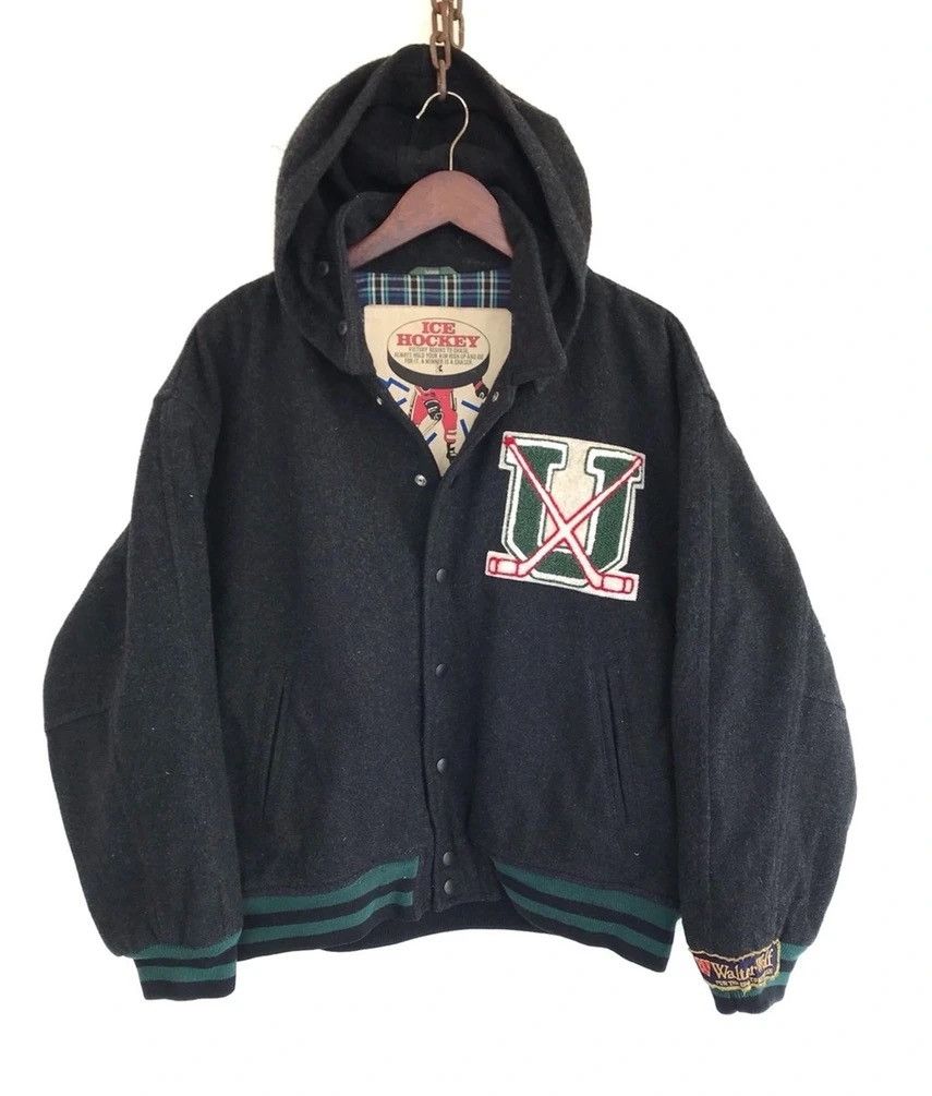 NHL Hockey Ice J&C Super Player Hoodie Varsity Jacket Size US L / EU 52-54 / 3 - 1 Thumbnail