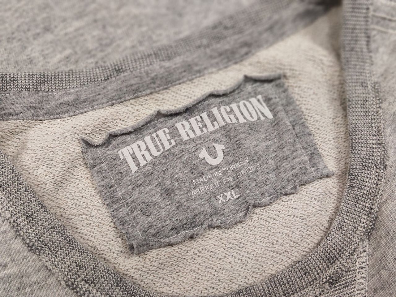 True Religion Retro True Religion Crew Chek Grey Sweatshirt supreme Style Size US XL / EU 56 / 4 - 19 Thumbnail