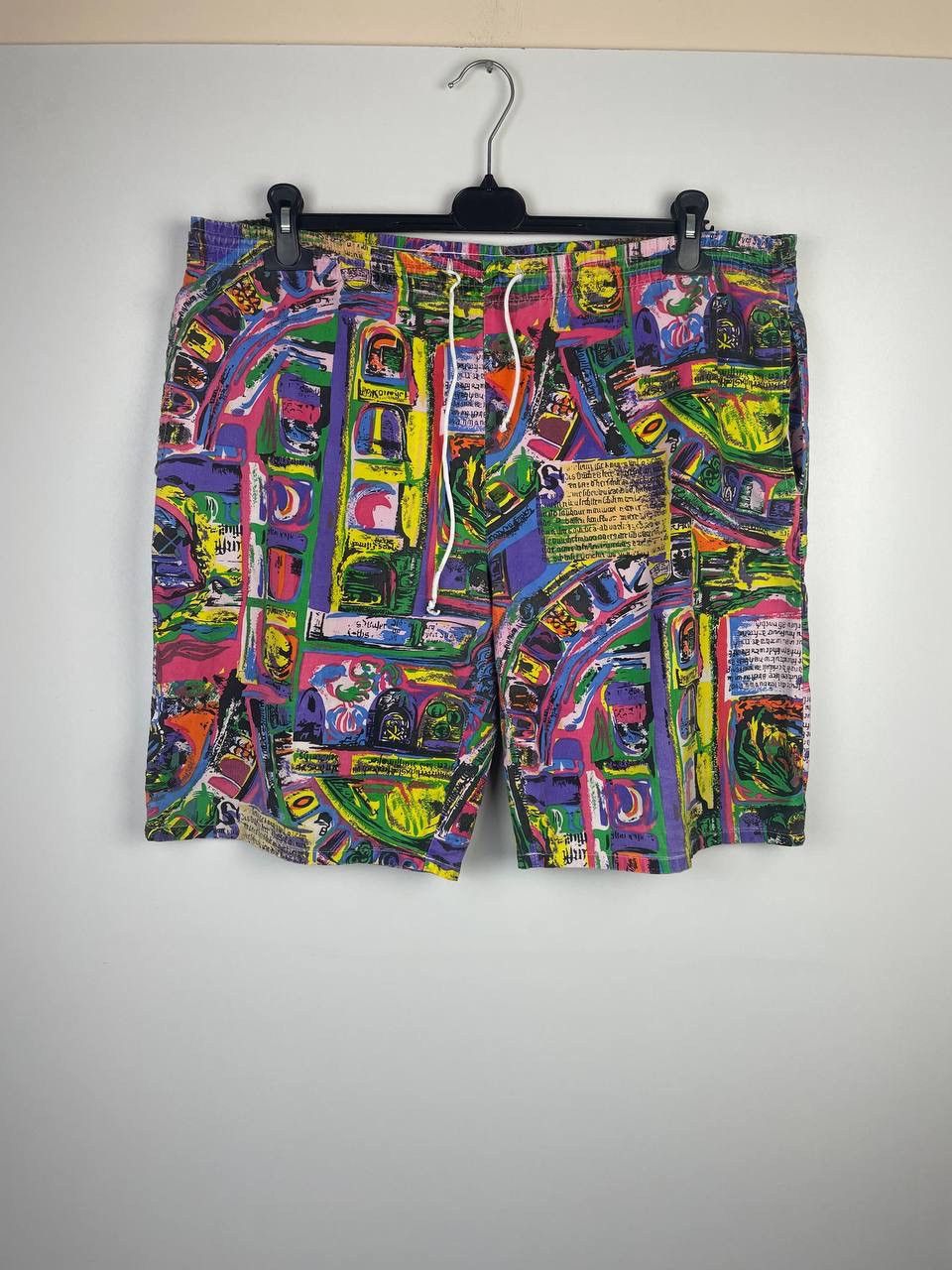 Vintage Crazy vintage shorts 90s size M Size US 32 / EU 48 - 1 Thumbnail