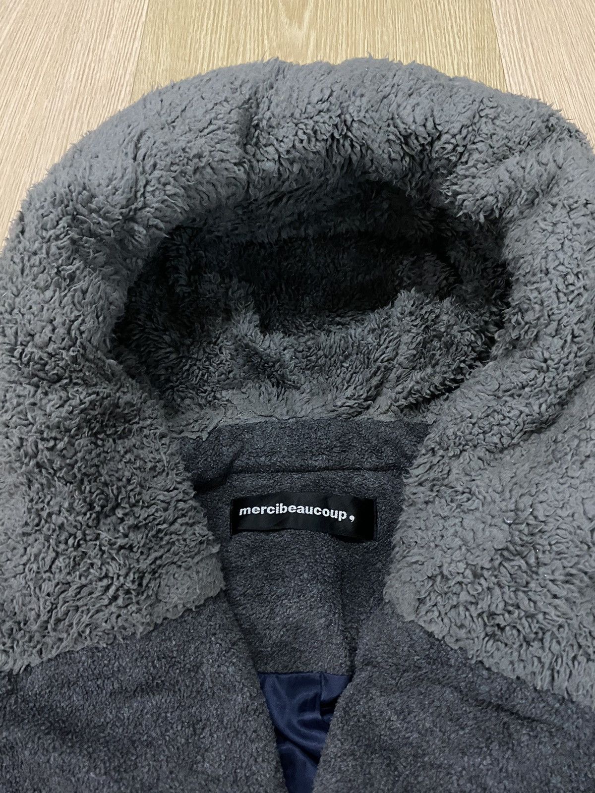Issey Miyake × Japanese Brand × mercibeaucoup Mercibeaucoup by Issey Miyake double breasted wool jacket Size US XXL / EU 58 / 5 - 6 Thumbnail