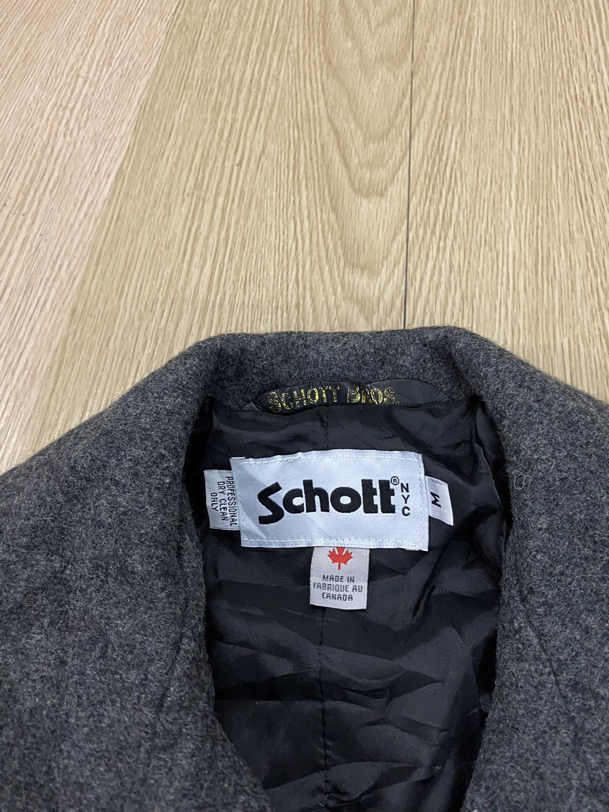 Schott Vintage Schott NYC double breasted wool jacket Size US M / EU 48-50 / 2 - 6 Thumbnail