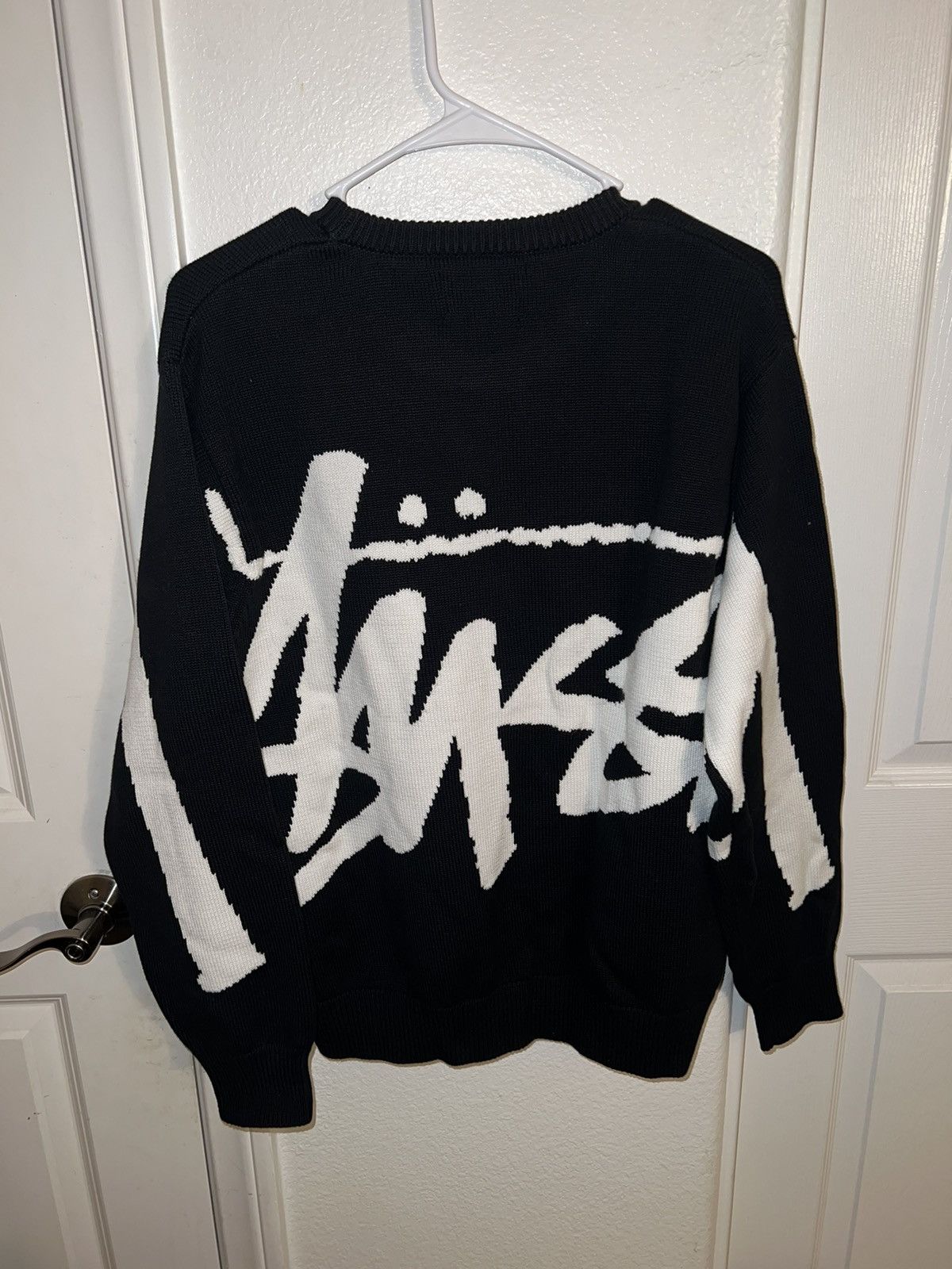 Stussy Gothic Sweater Beige Xl | eBay