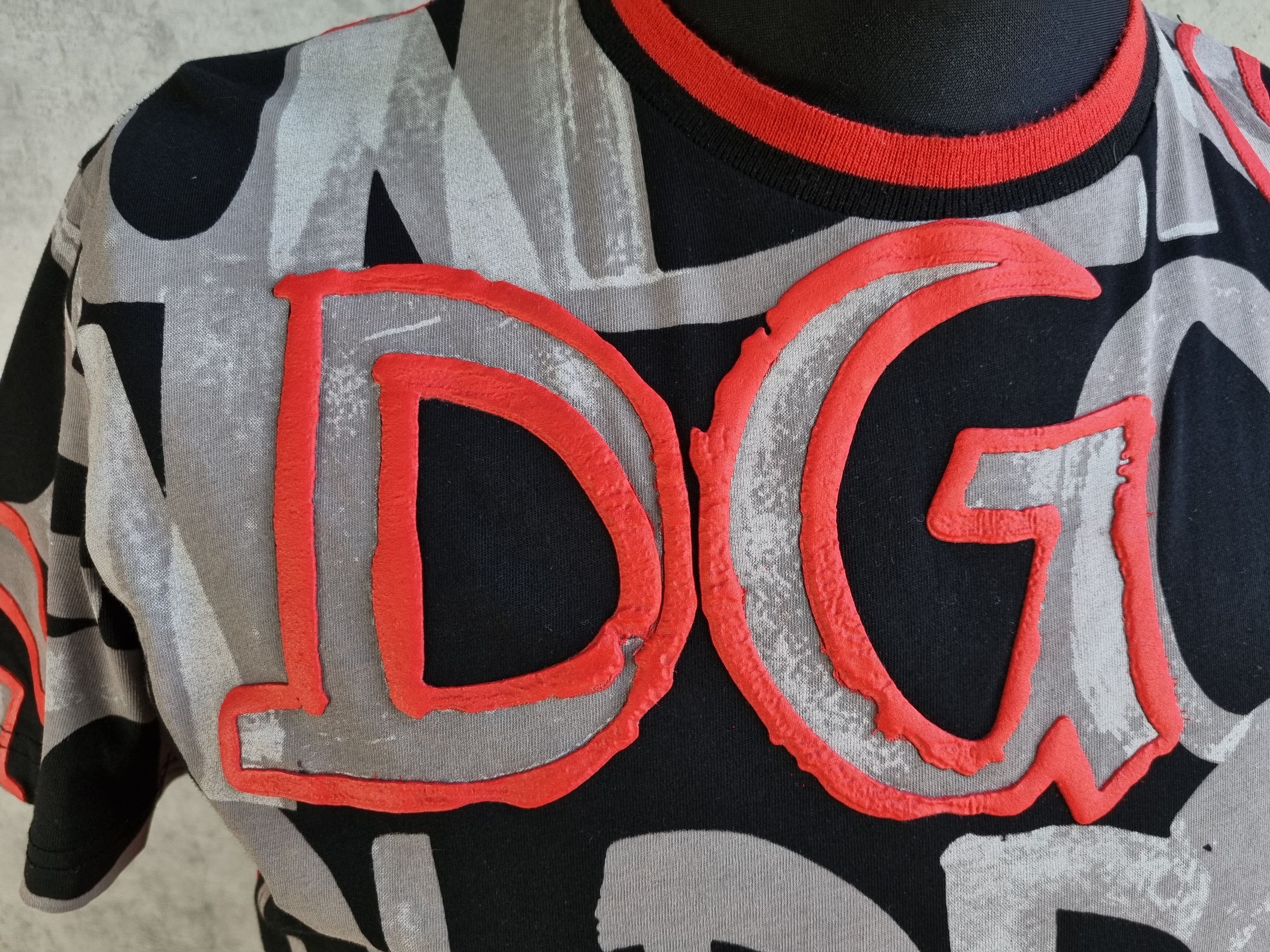 Dolce & Gabbana Dolce and Gabbana DG GOLD GOOD OLD Vibes Tee Shirt Size US M / EU 48-50 / 2 - 8 Thumbnail