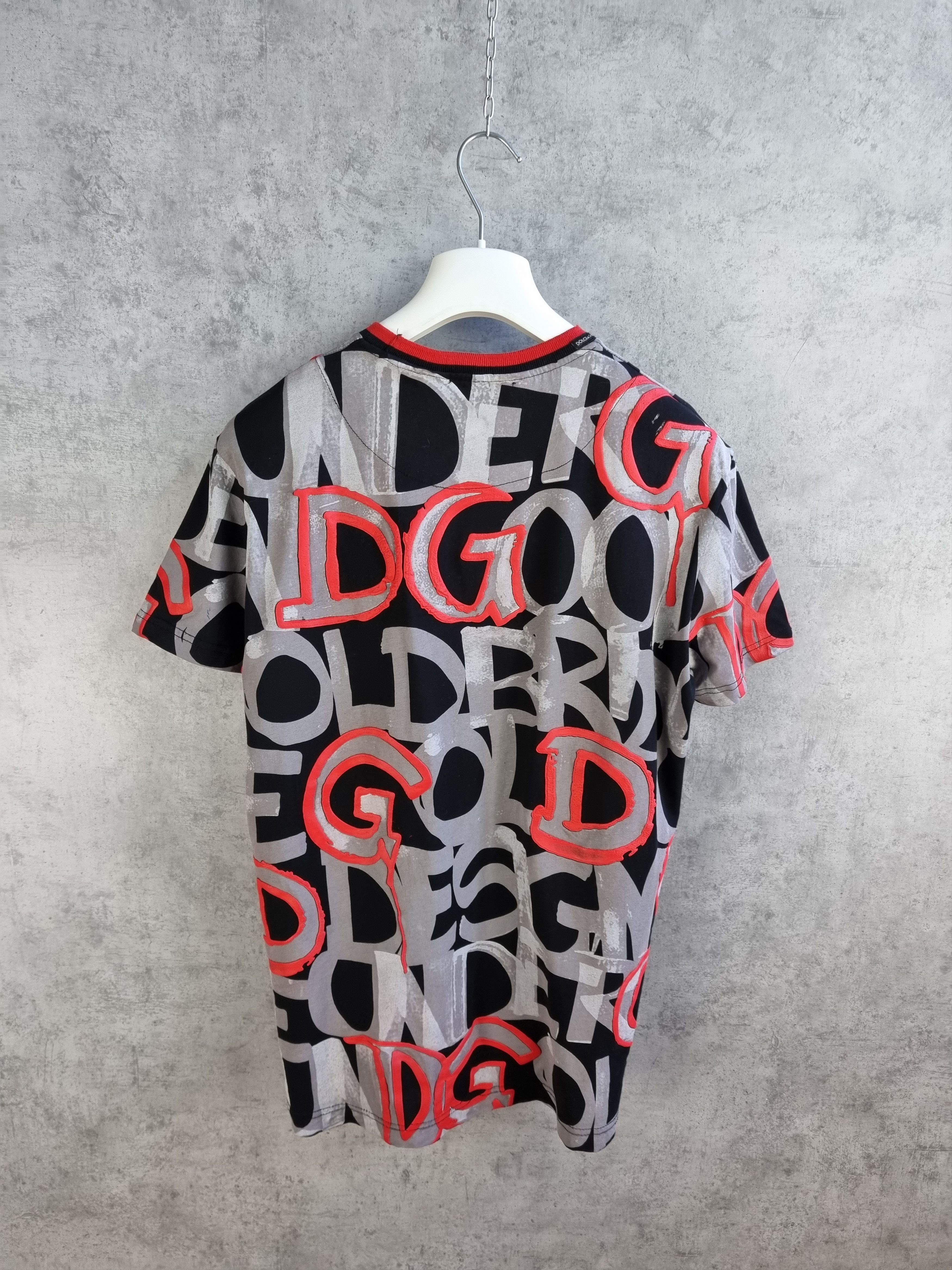 Dolce & Gabbana Dolce and Gabbana DG GOLD GOOD OLD Vibes Tee Shirt Size US M / EU 48-50 / 2 - 4 Thumbnail