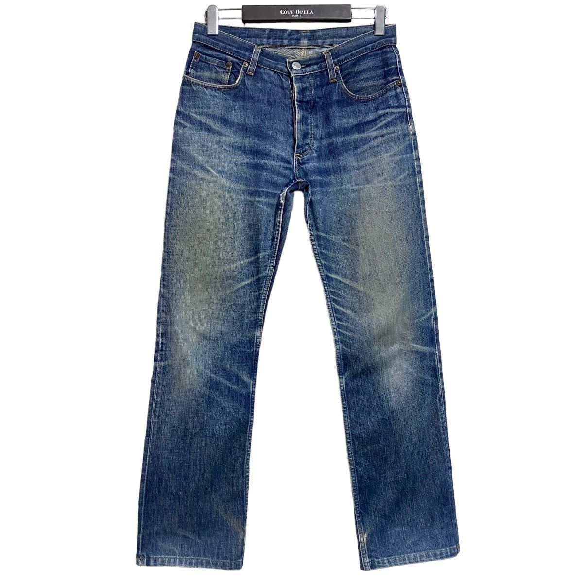 Vintage Helmut Lang Dirty Faded Jeans 1998